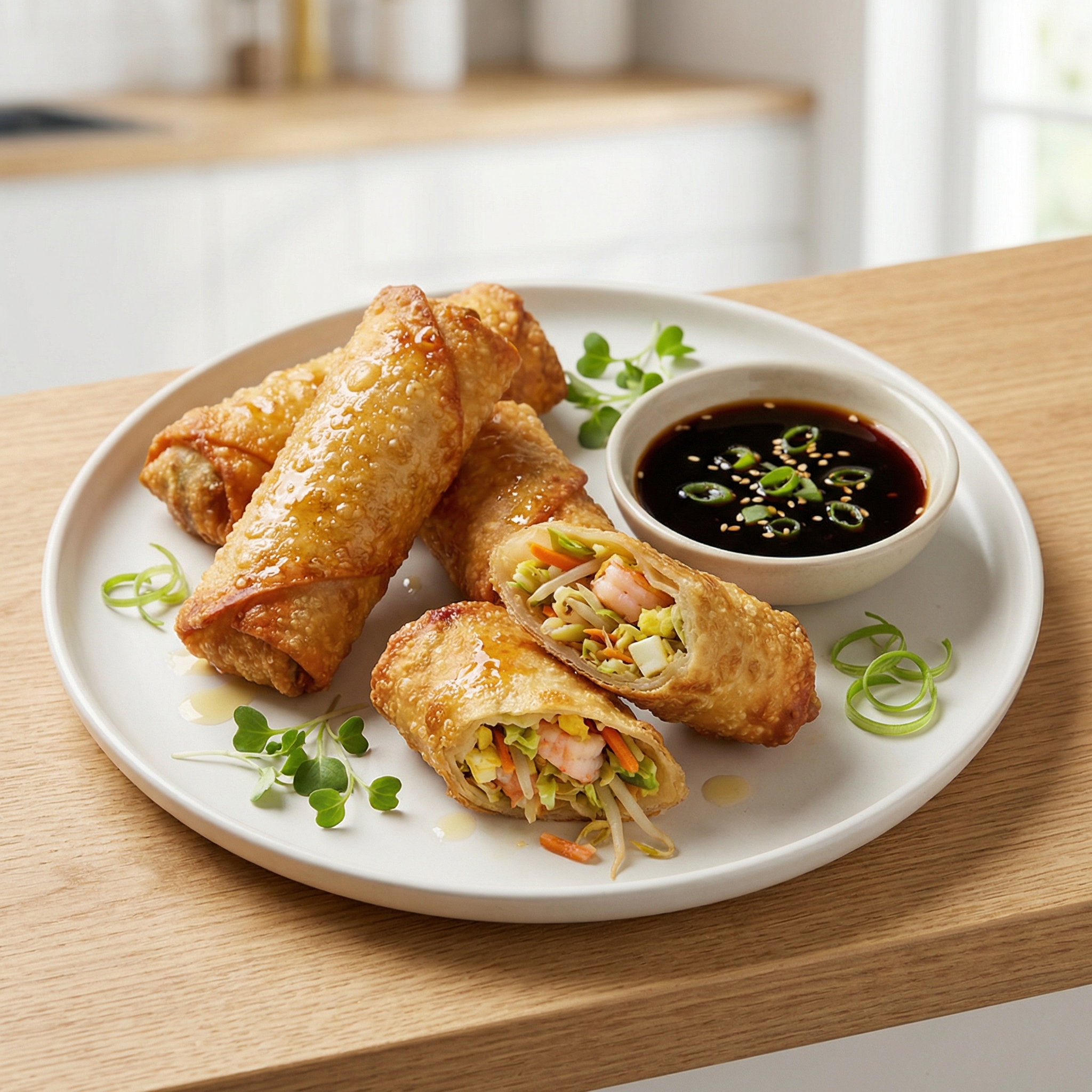 Crispy Shrimp Egg Rolls