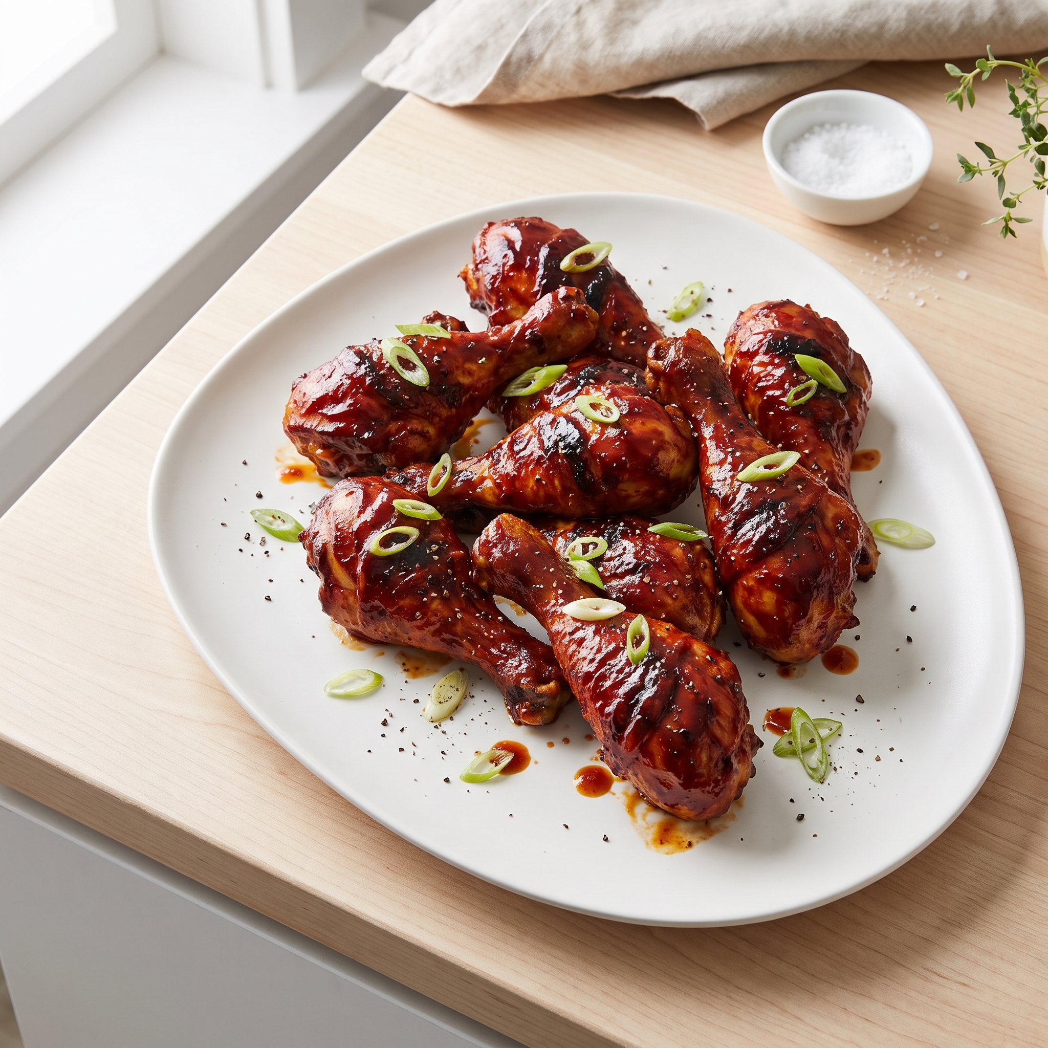 Crockpot Barbecue Chicken Drumsticks