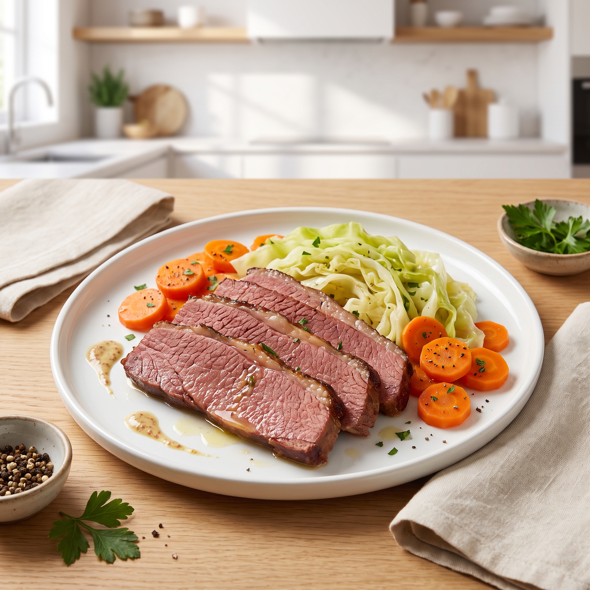 Crockpot Corned Beef–Inspired Brisket