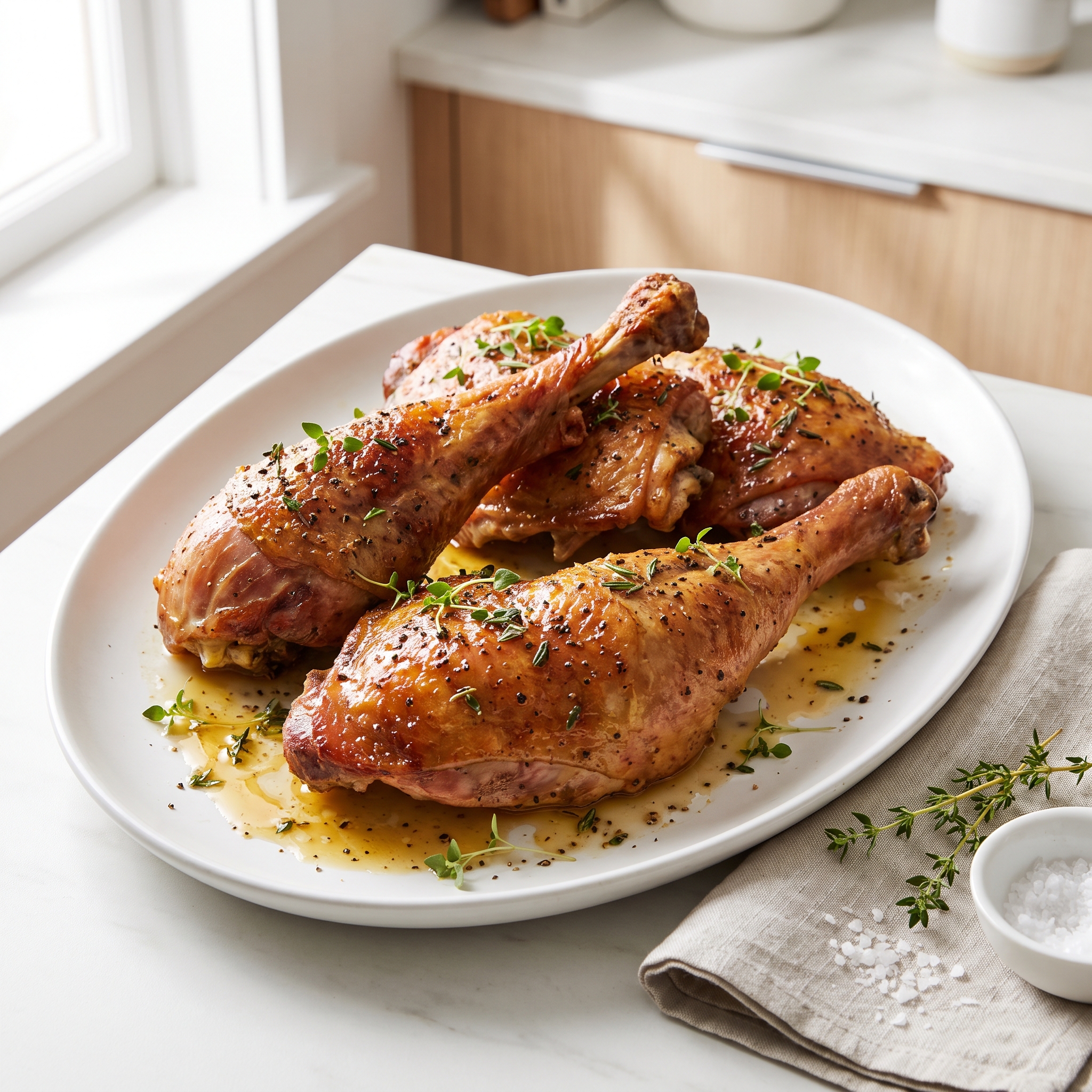 Crockpot Turkey Legs