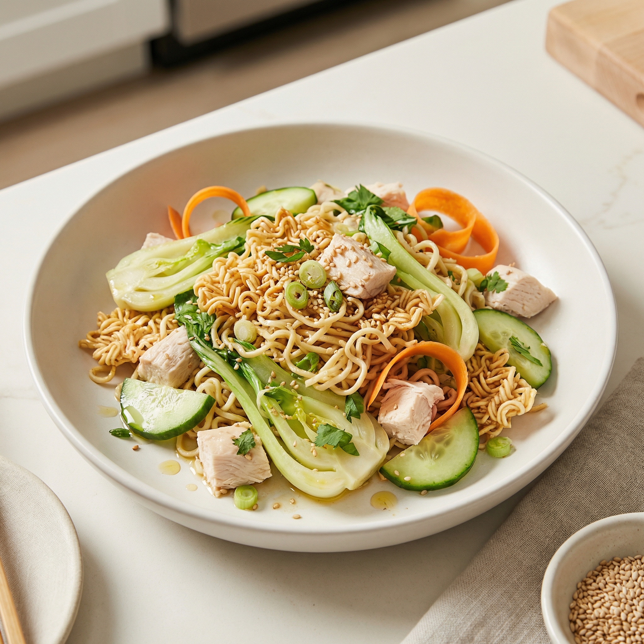 Asian Chicken Noodle Salad