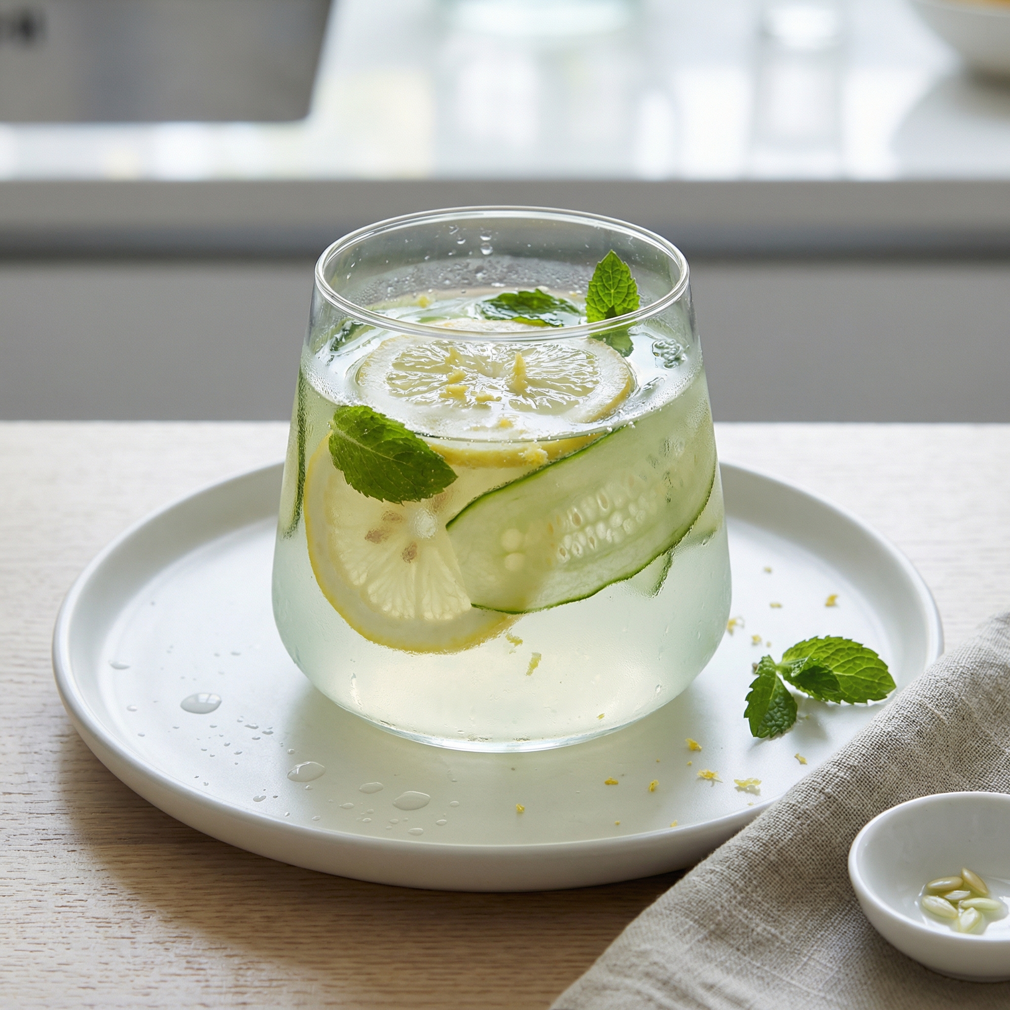 Refreshing Cucumber Lemonade