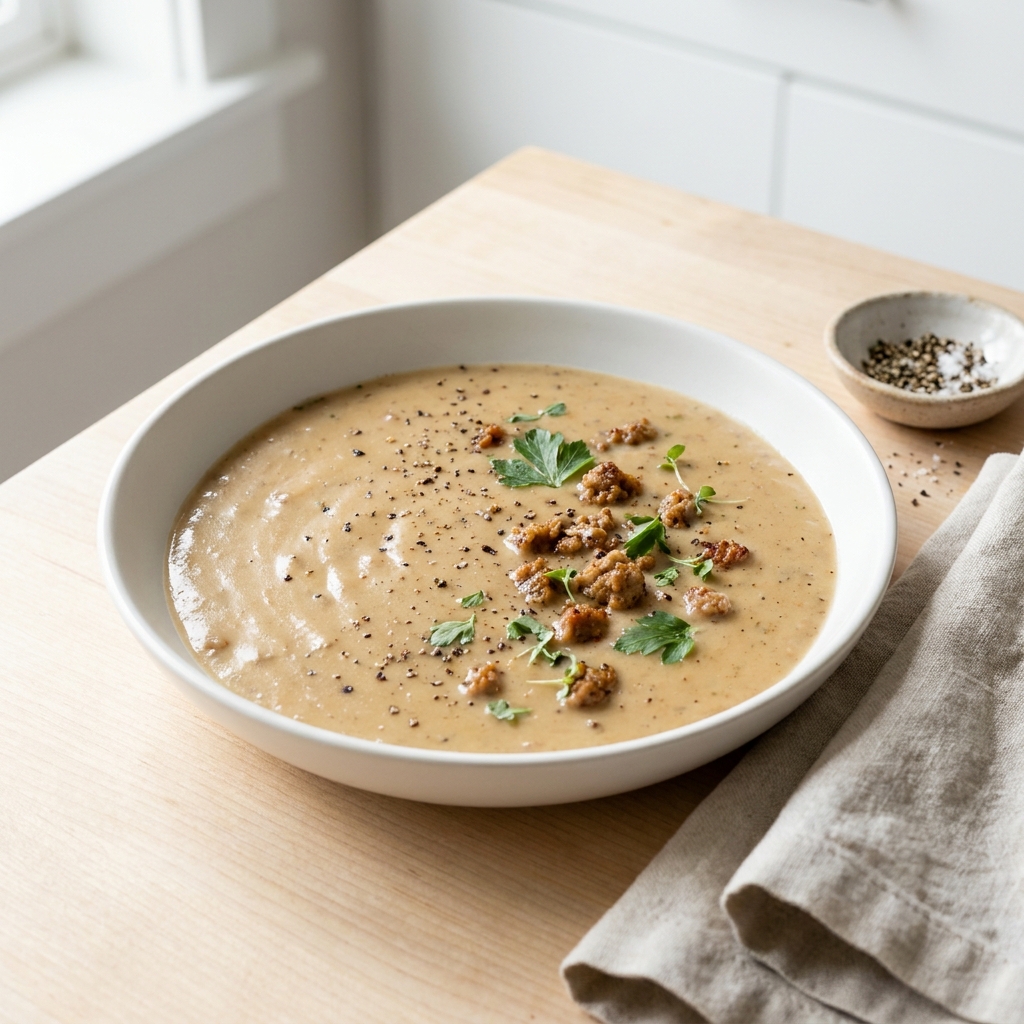 Dairy-Free Country Sausage Gravy