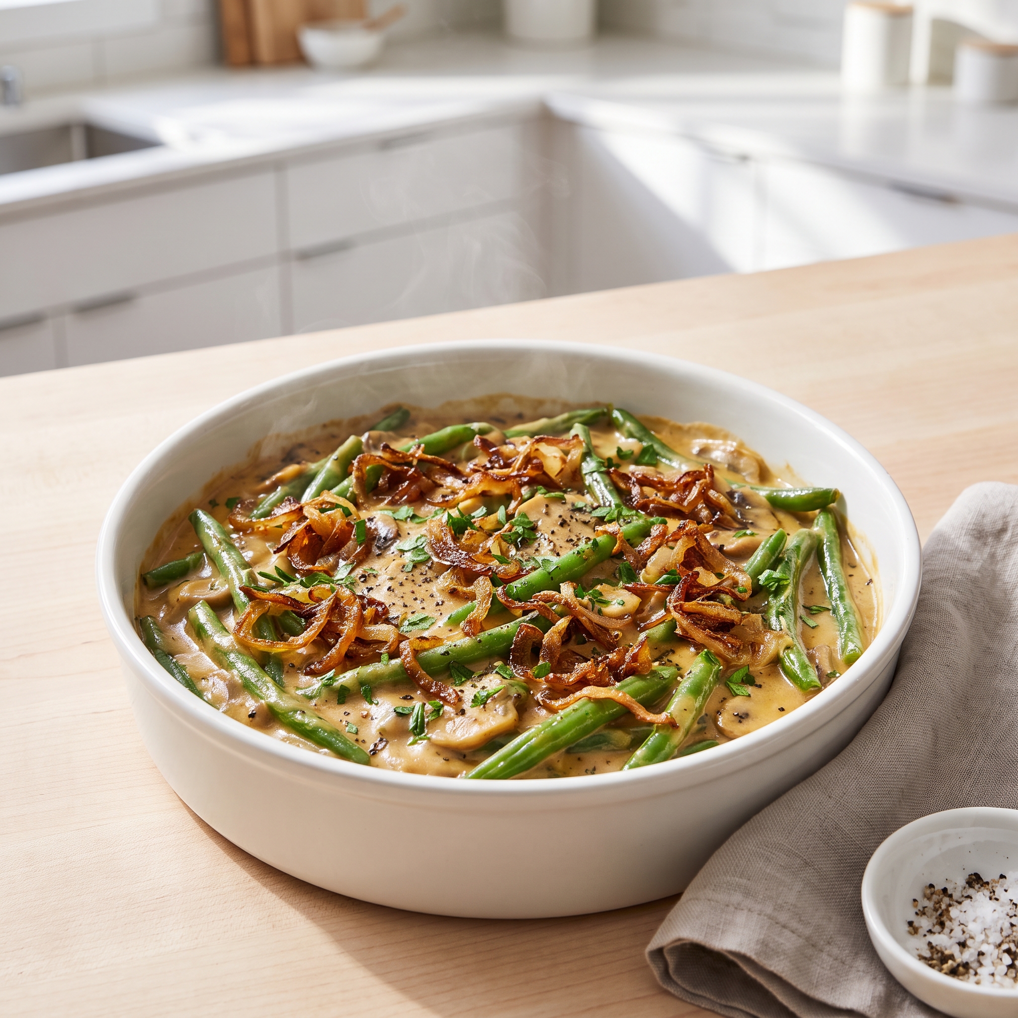 Dairy-Free Green Bean Casserole