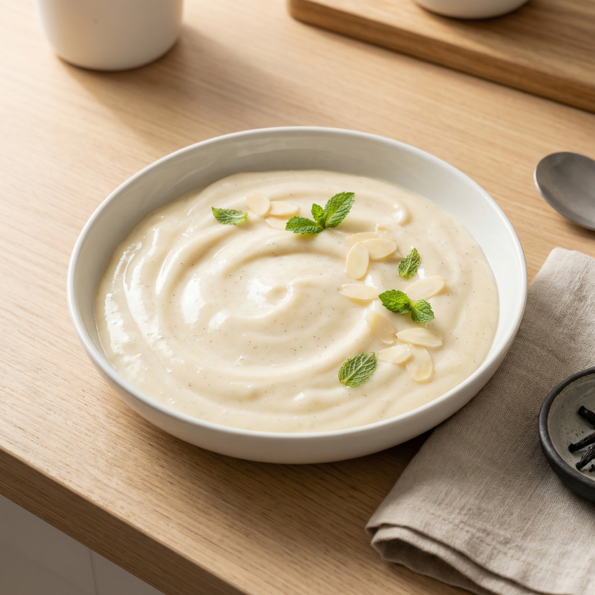 Almond Milk Instant Pudding