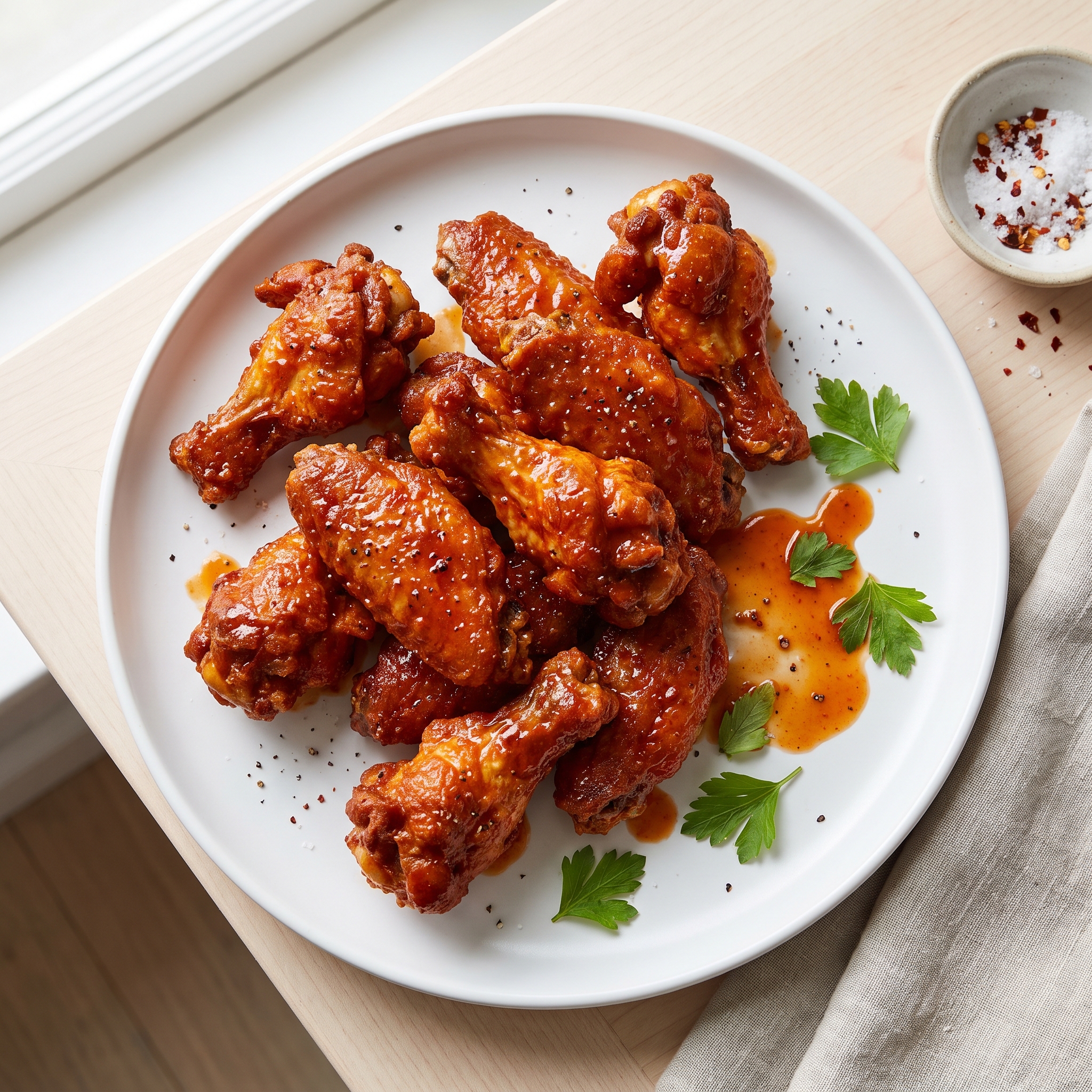 Deep-Fried Hot Wings and Drumettes
