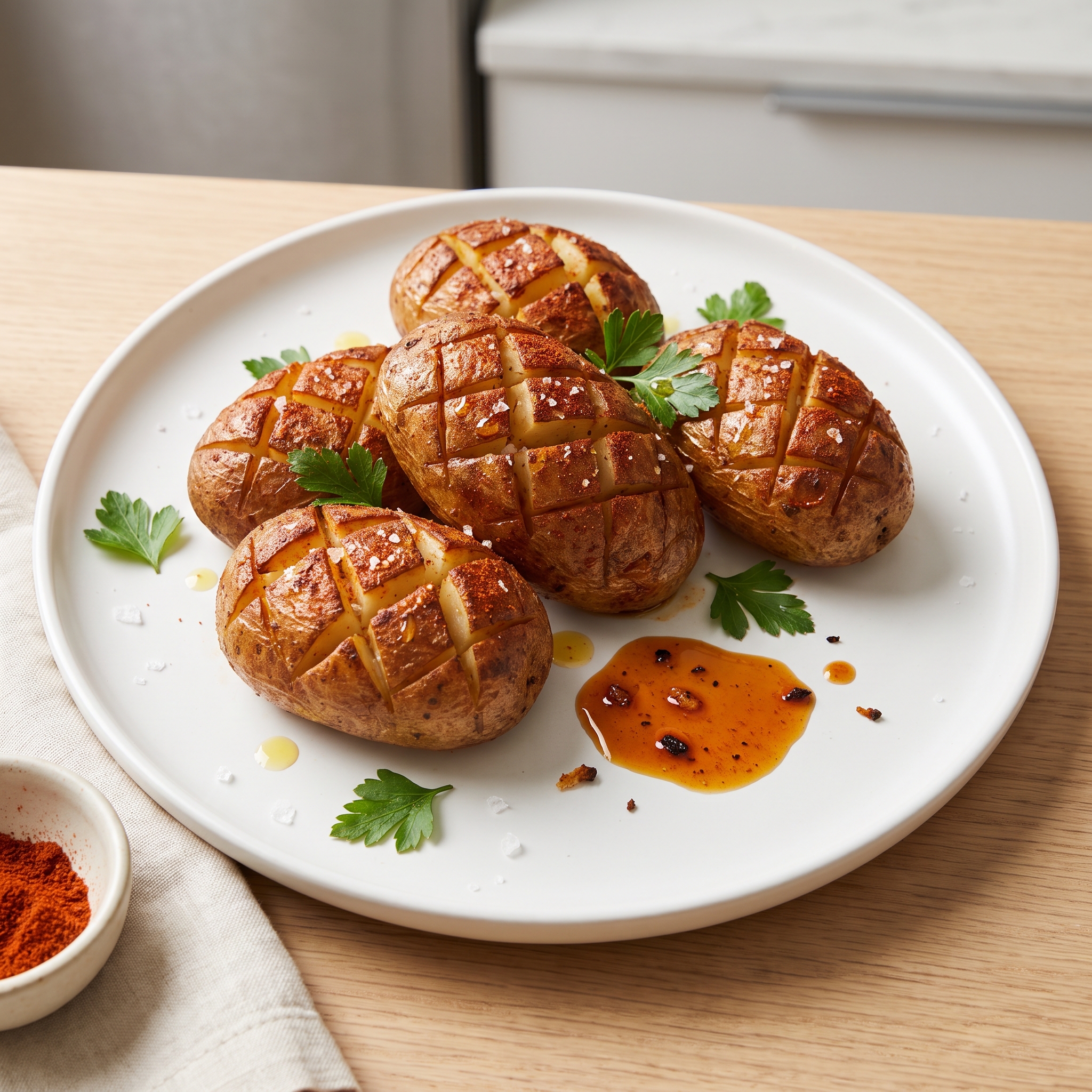 Diamond-Cut Roast Potatoes