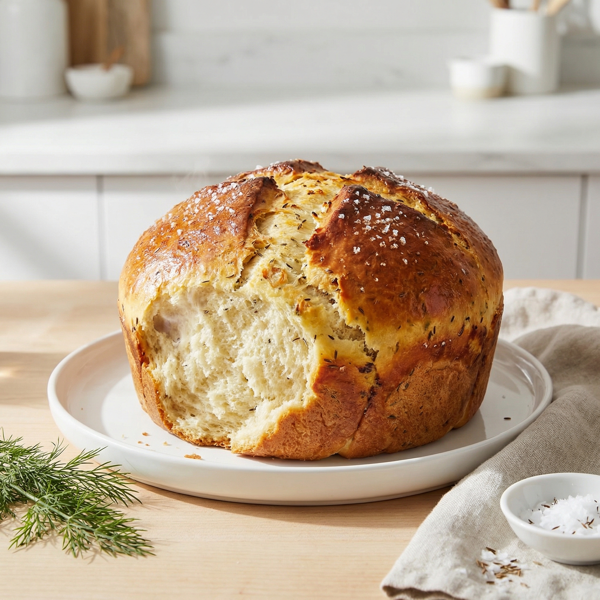 Angie's Dill-Infused Casserole Bread