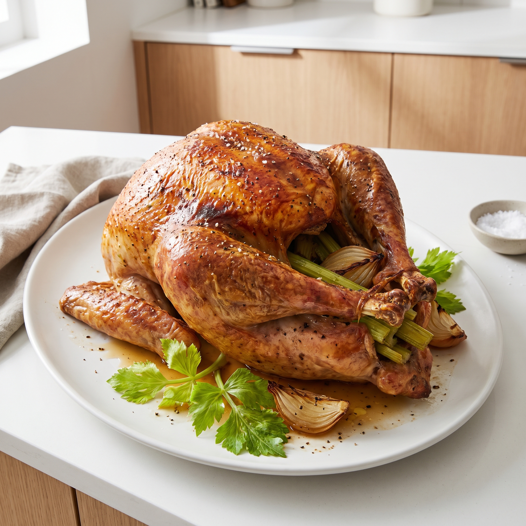 Dry-Brined Whole Turkey