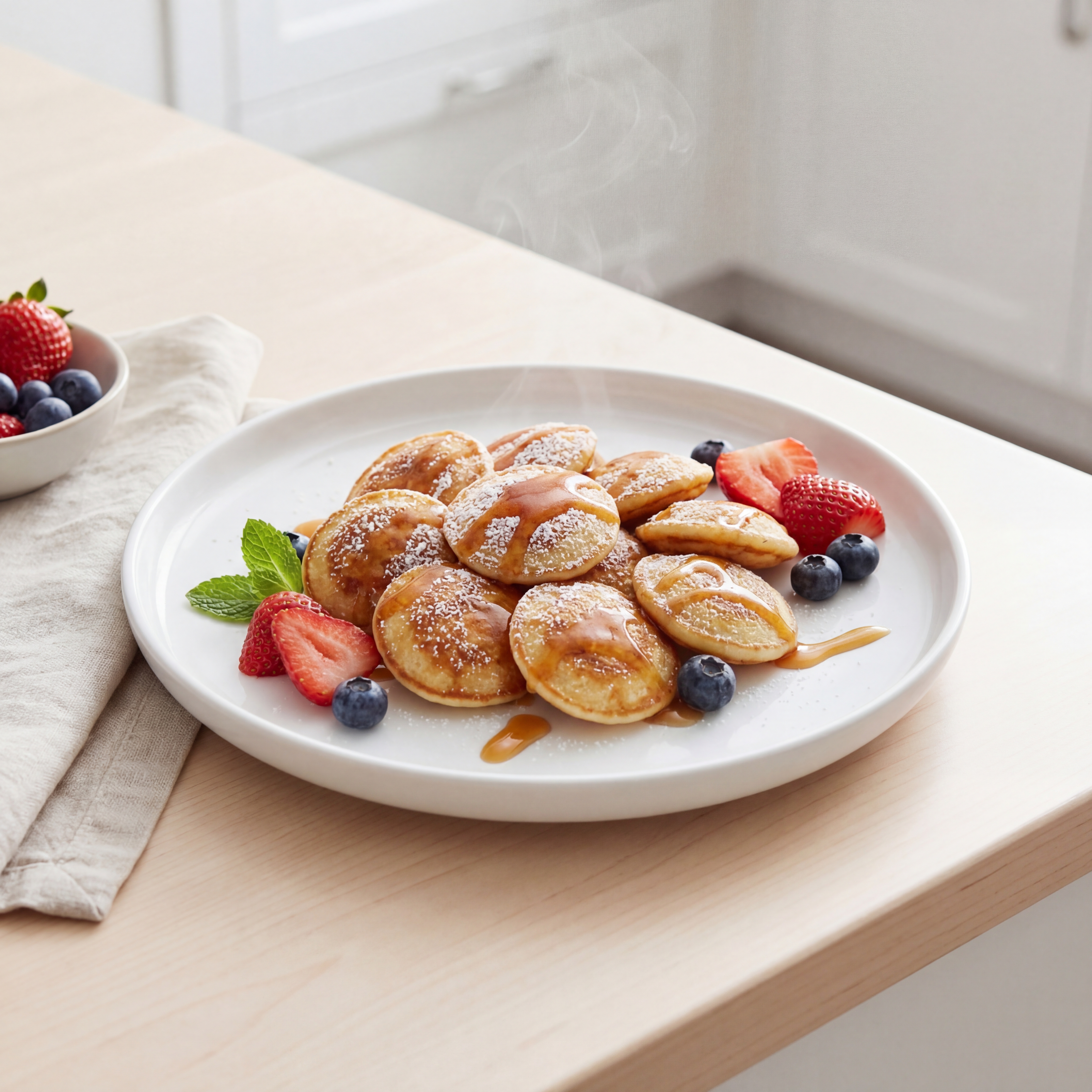 Poffertjes (Dutch Mini Pancakes)