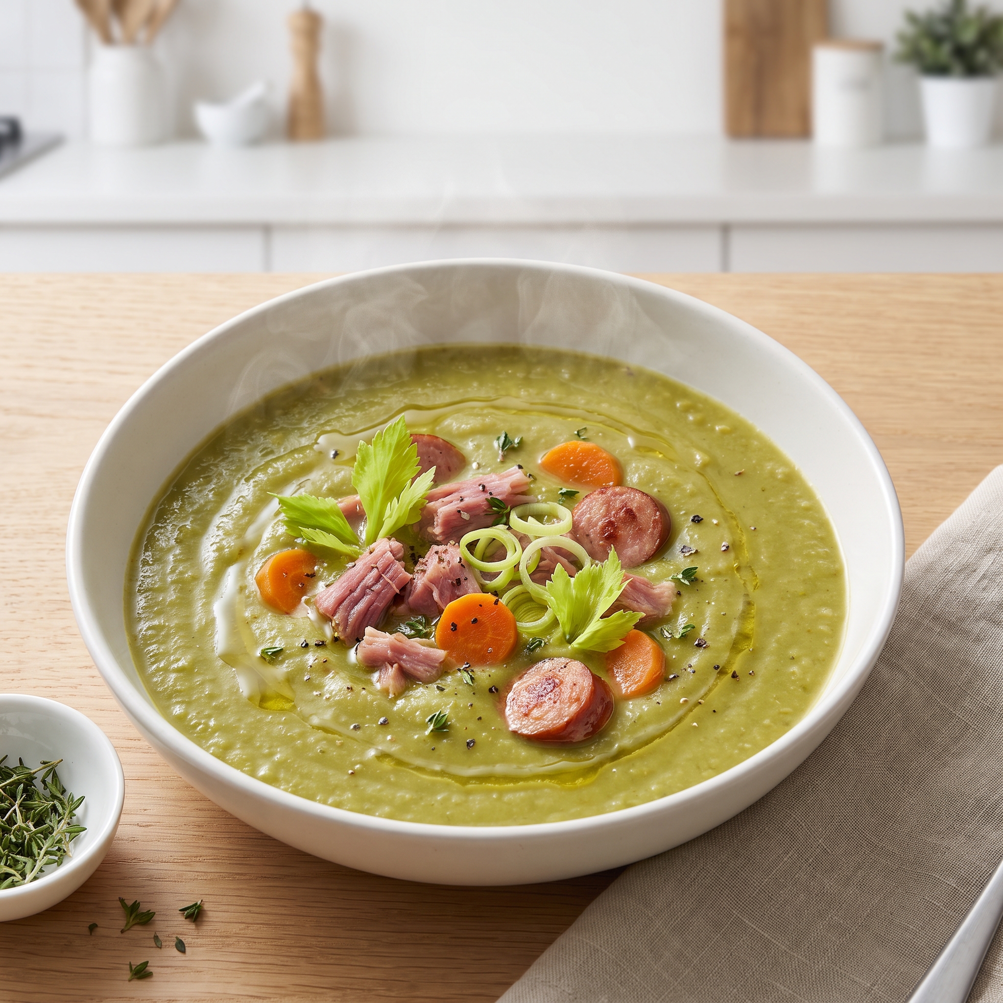 Dutch Snert: Hearty Split Pea Soup