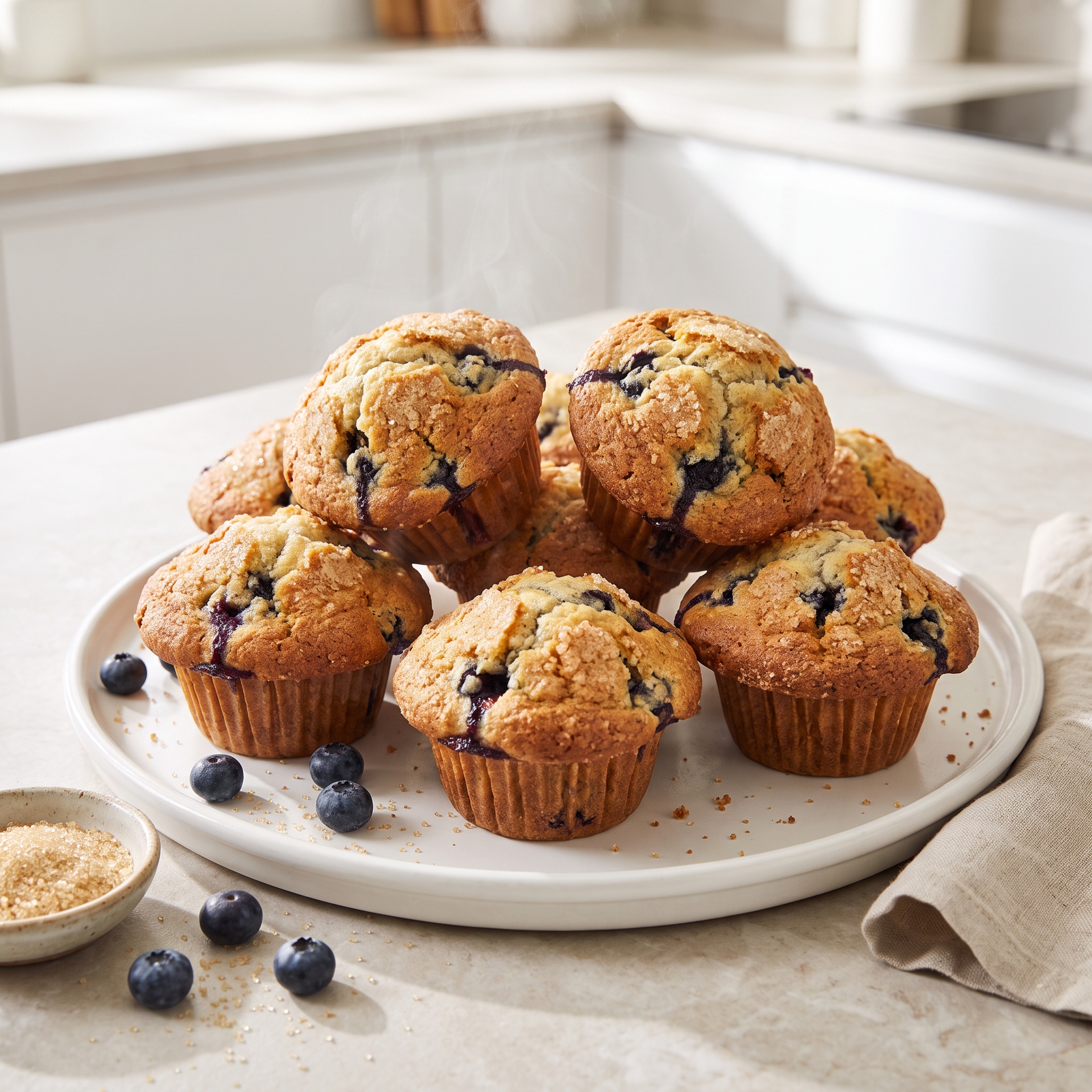 Easy Blueberry Muffins