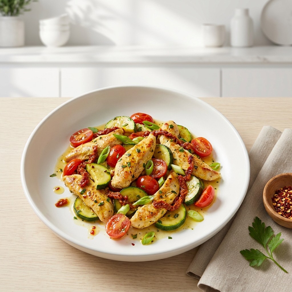 Easy Chicken Primavera