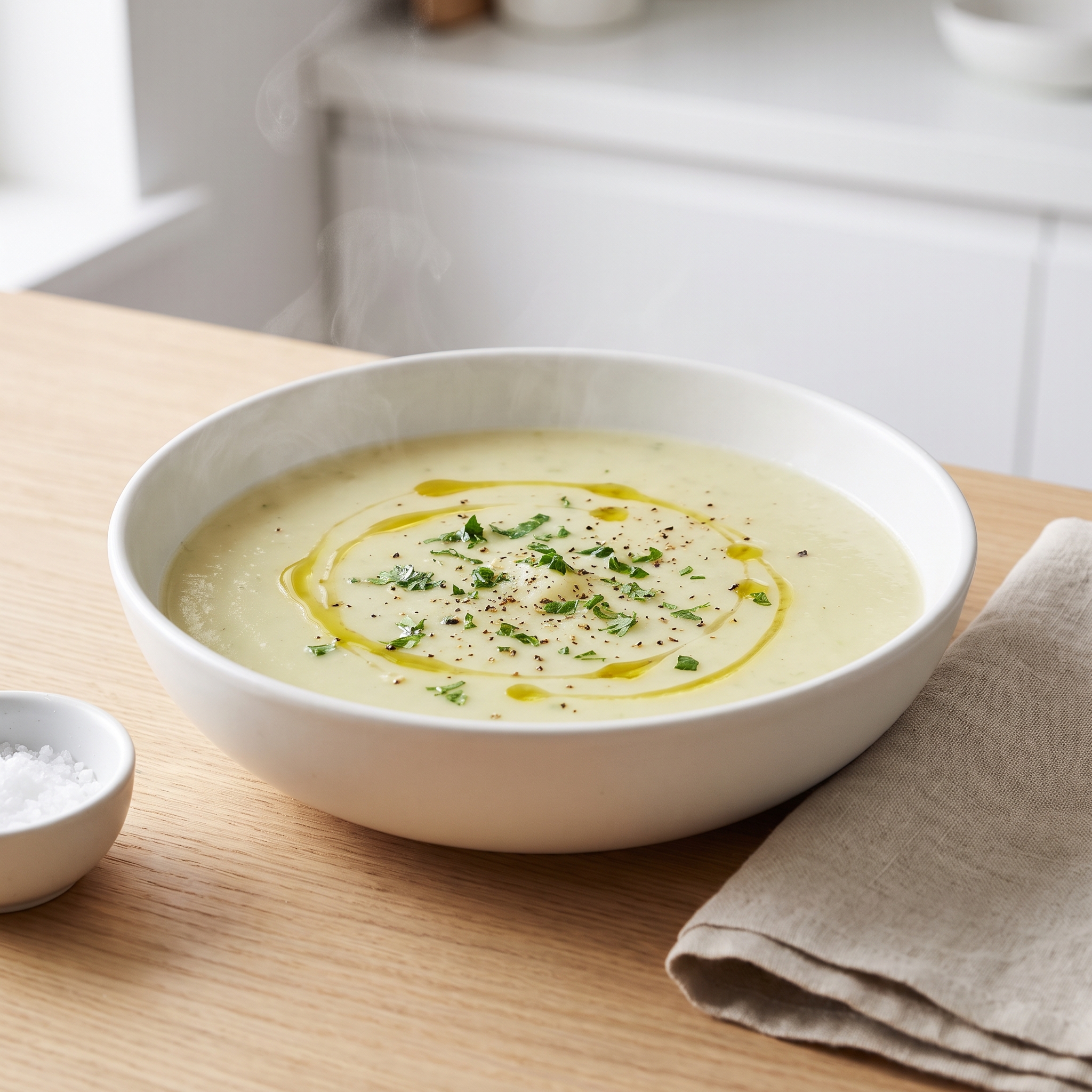 Easy Leek and Potato Soup