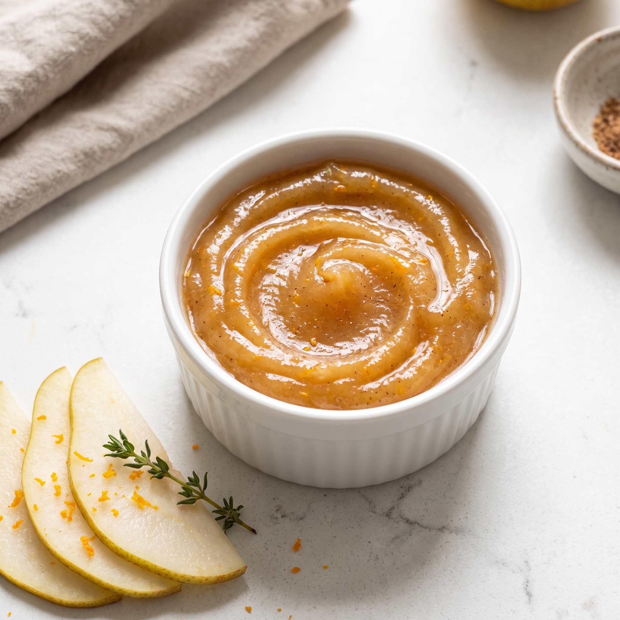Easy, Low-Sugar Pear Butter