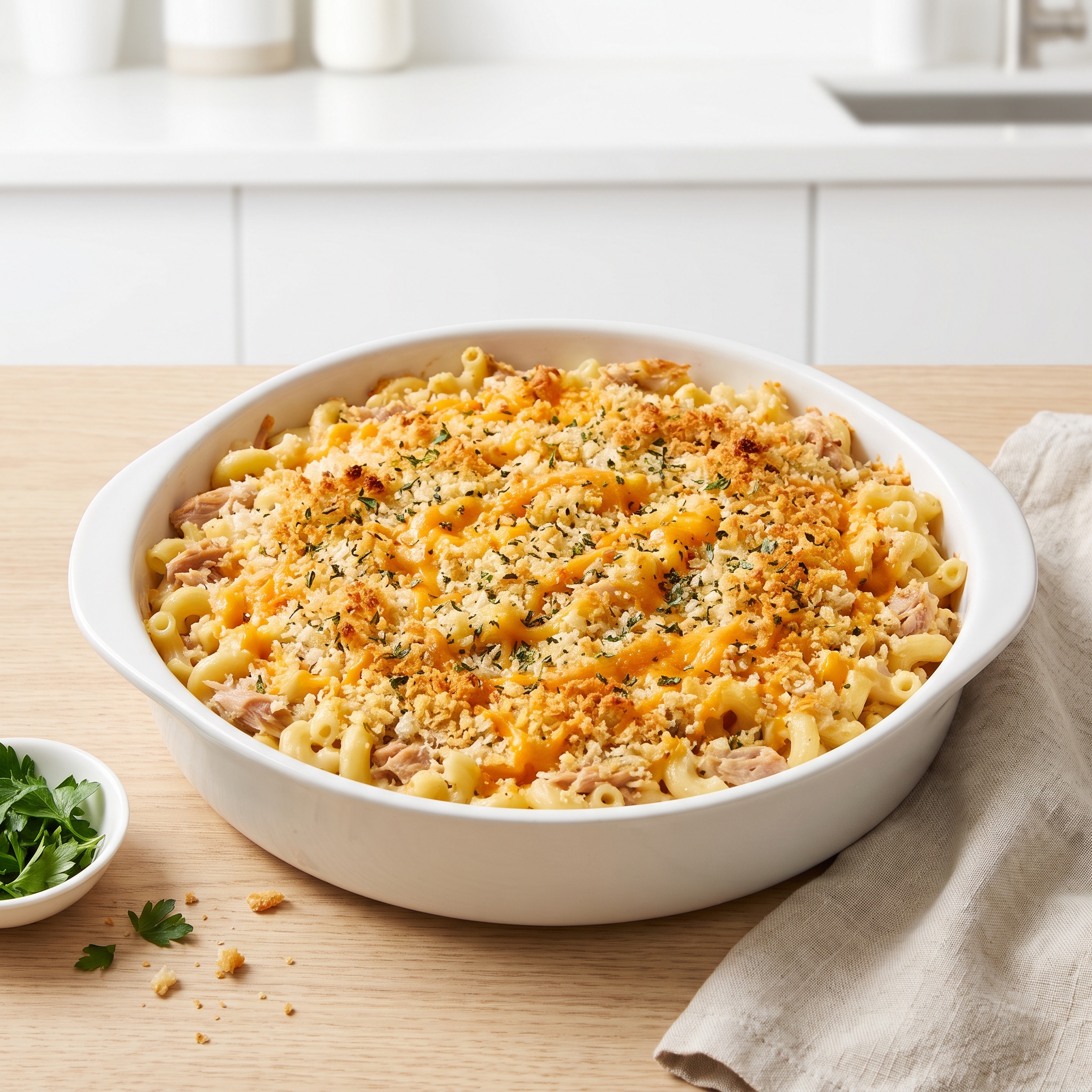Easy Macaroni Tuna Casserole
