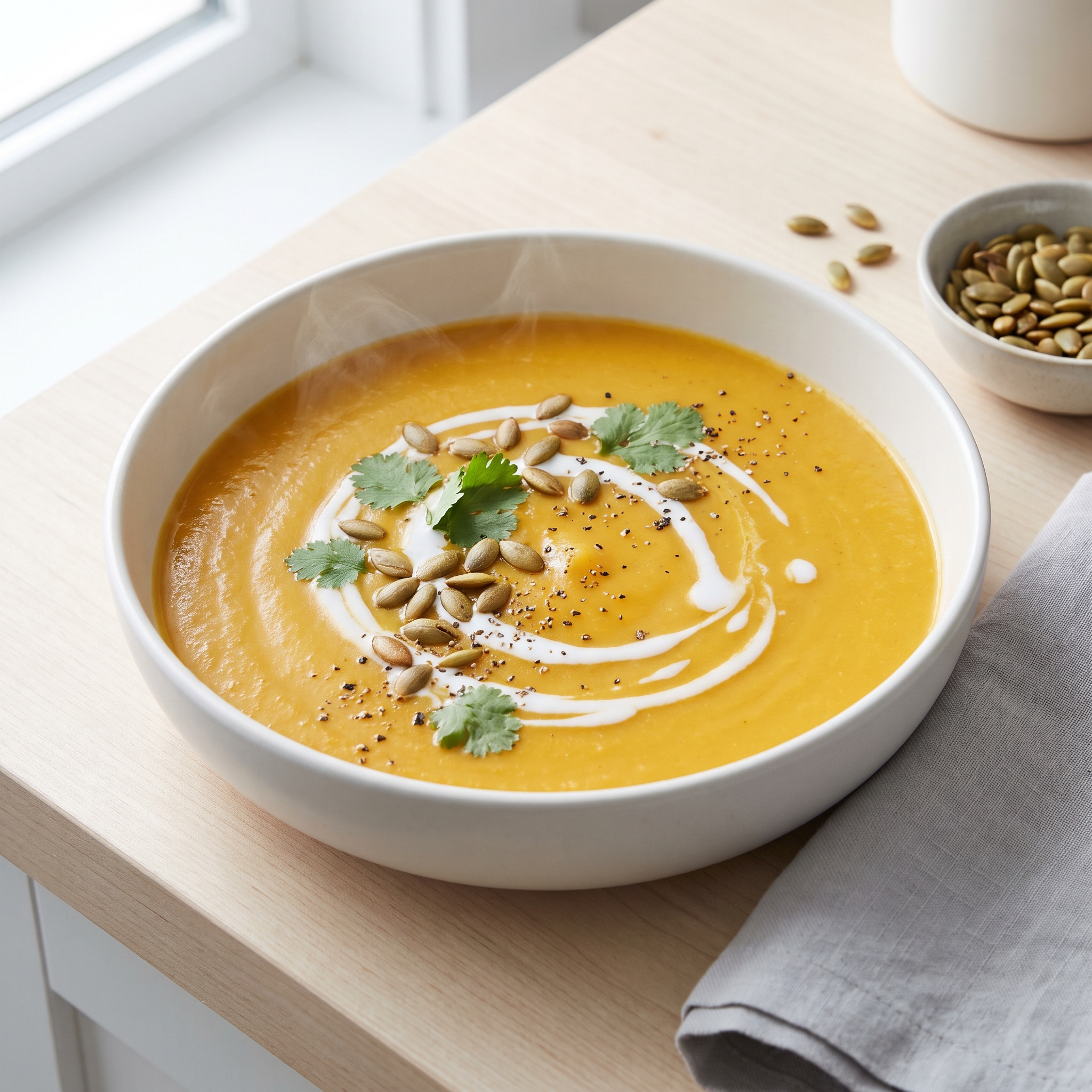 Easy Vegan Butternut Squash Soup