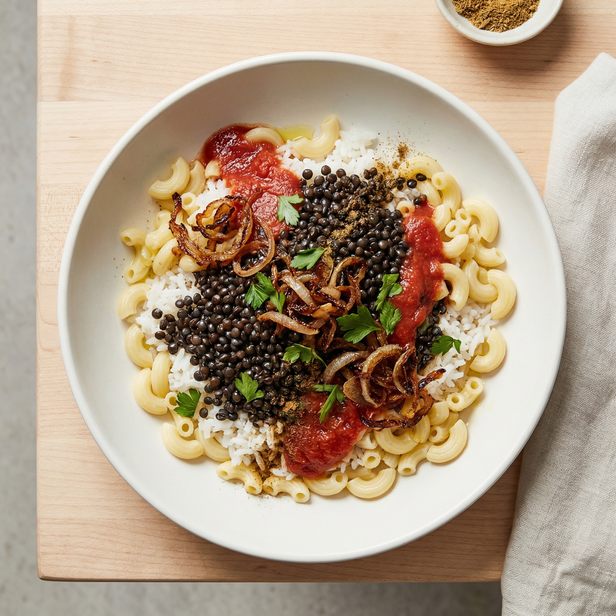 Classic Egyptian Koshari