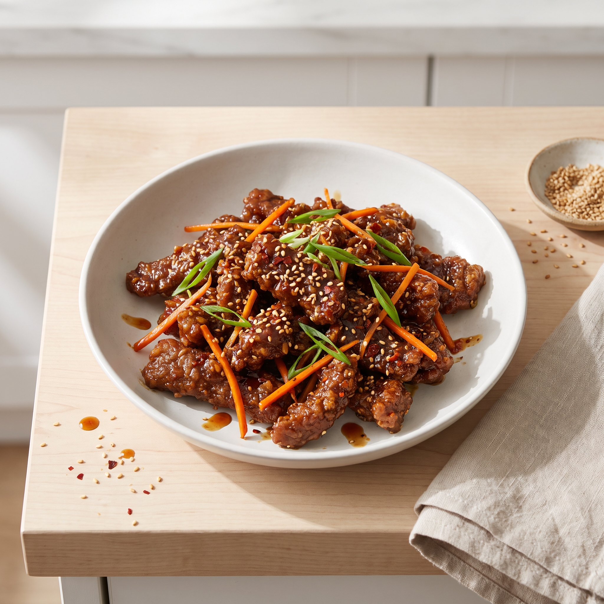 Erika's Crispy Ginger Beef
