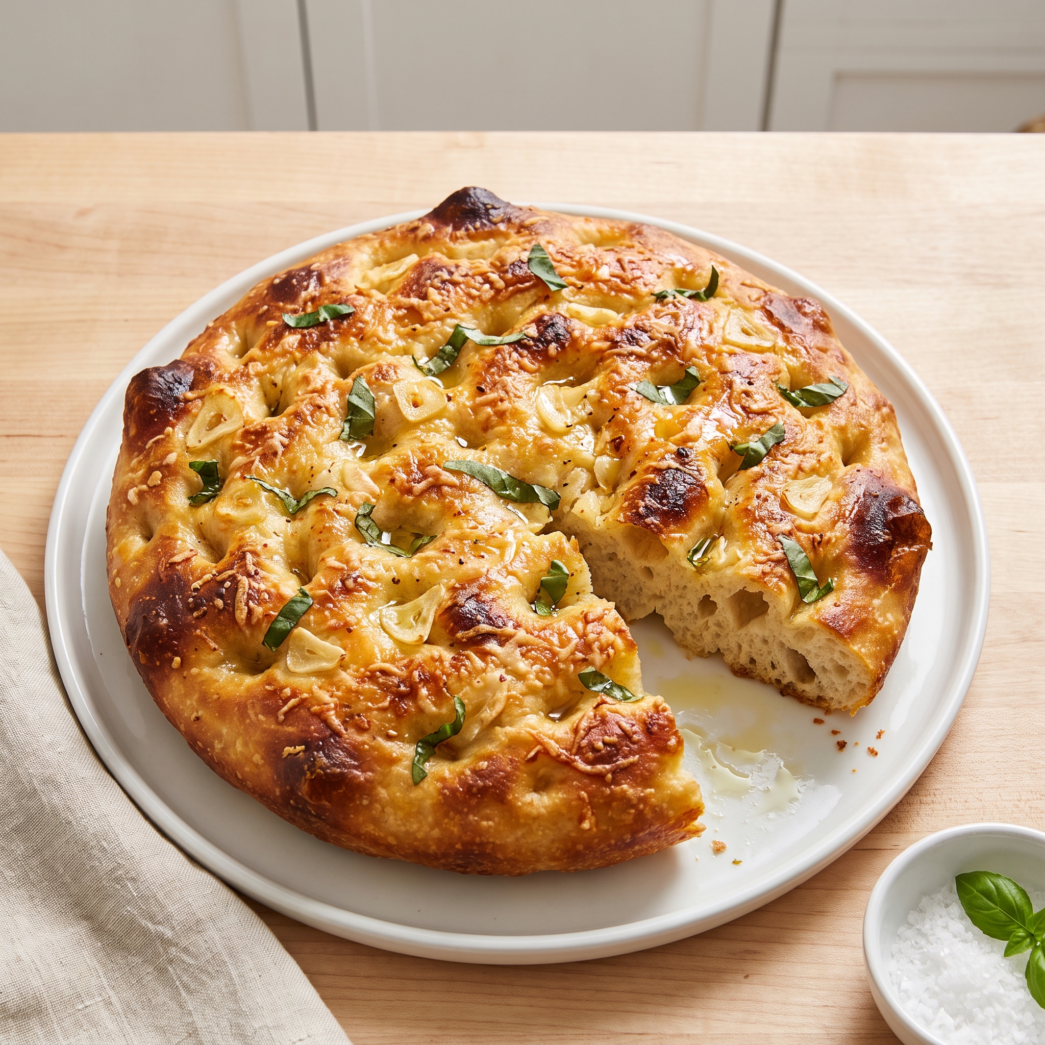 Exquisite Yeastless Focaccia