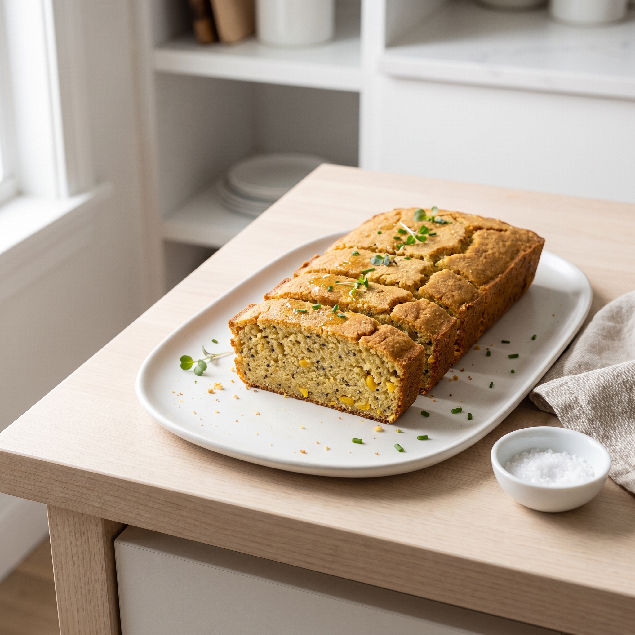 Extra-Corn Vegan Cornbread (Wheat-Free)
