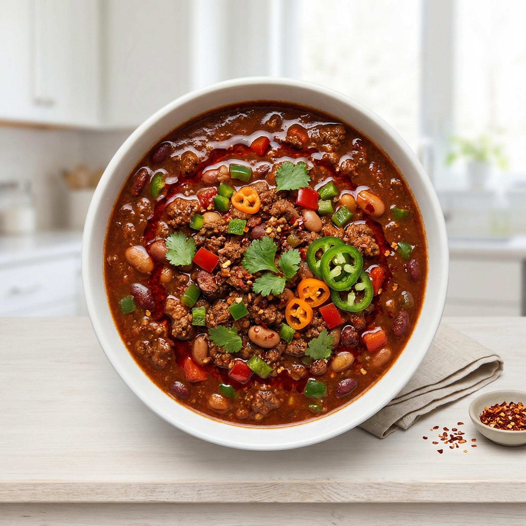 Delilah's Fiery Twelve-Alarm Chili