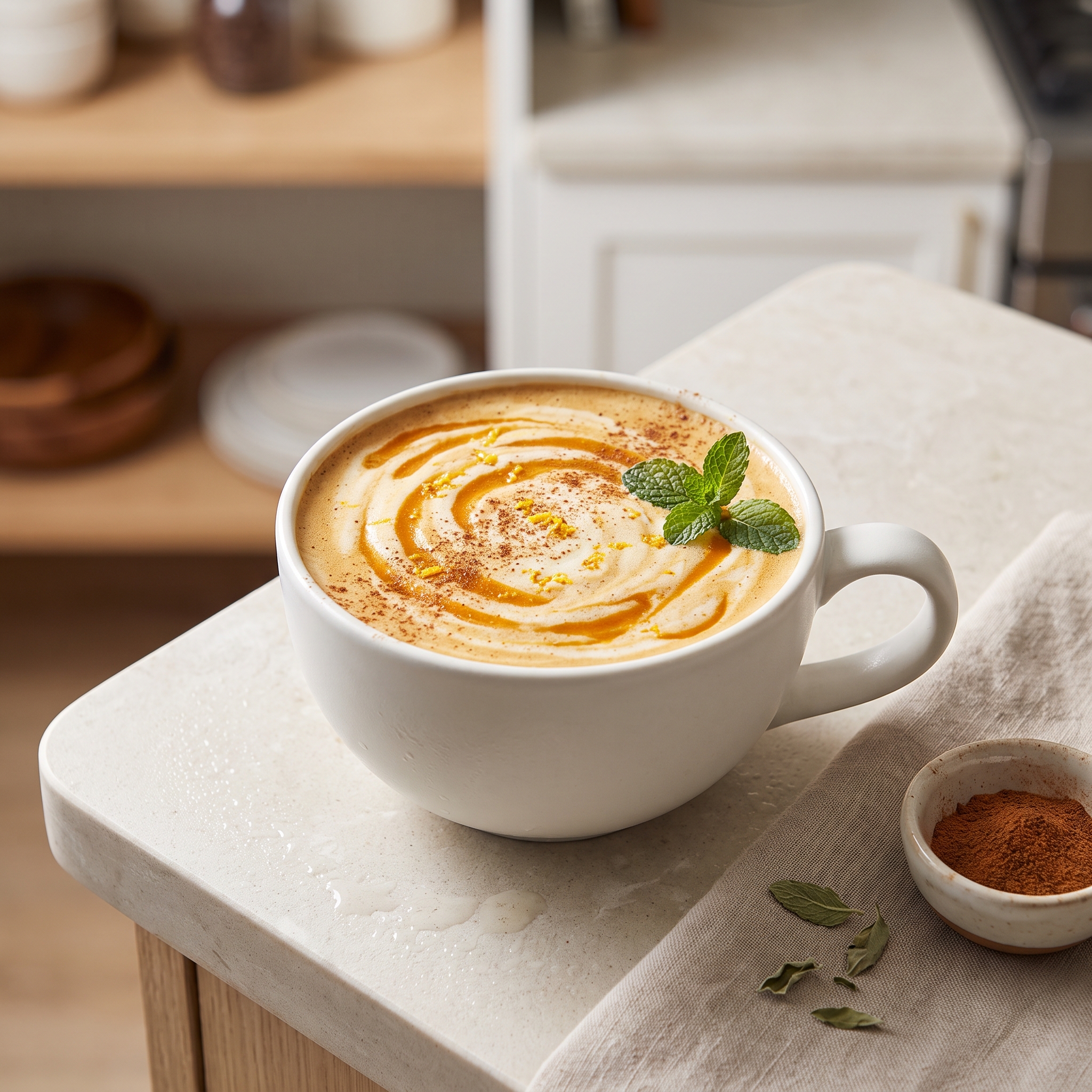 Famous No Coffee Pumpkin Latte
