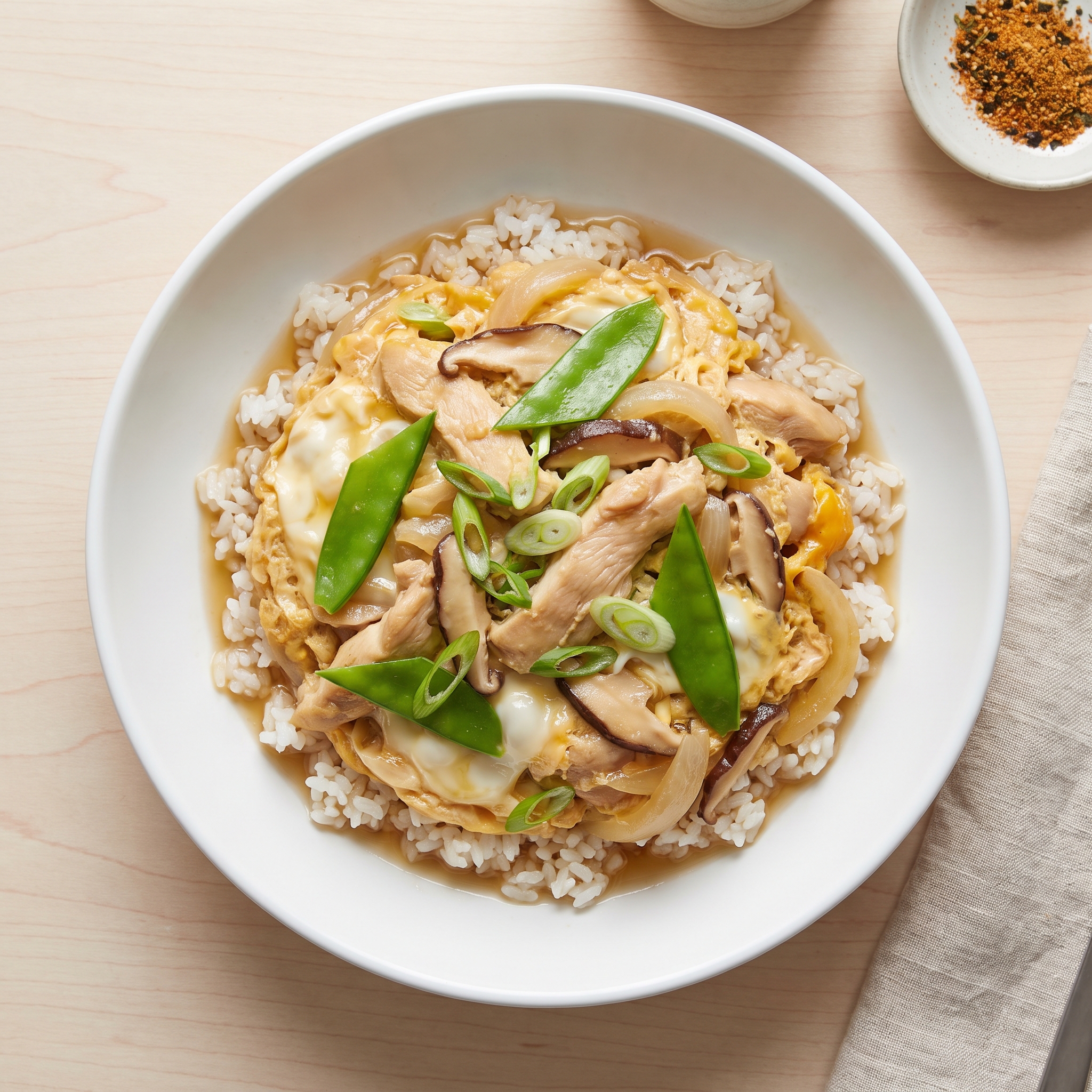 Fast Chicken and Egg Oyakodon