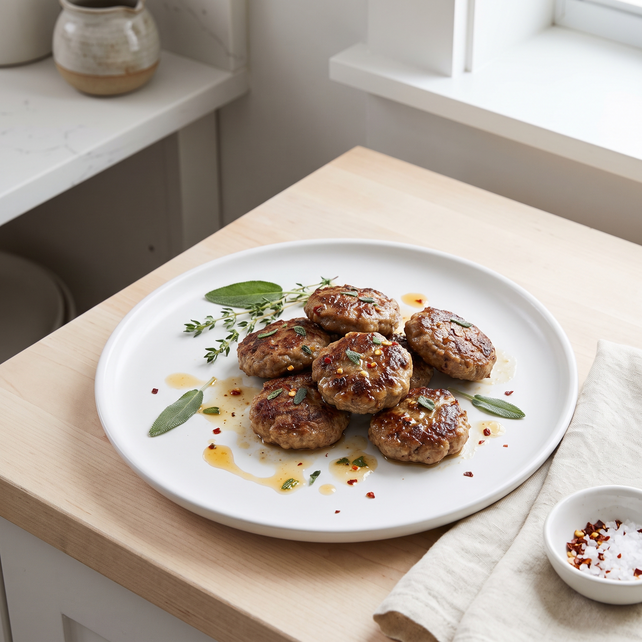 Fiery Morning Sausage Patties
