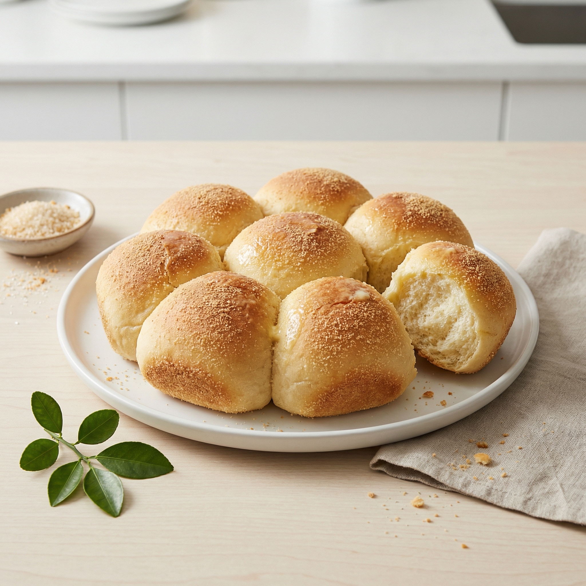 Classic Filipino Pandesal Rolls