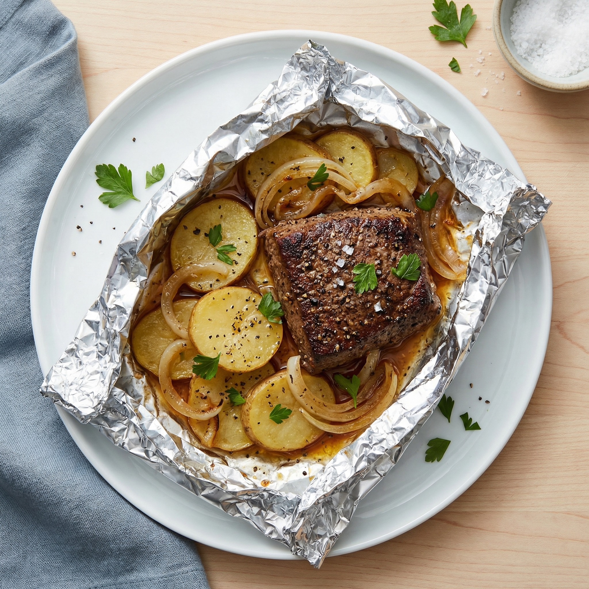 Campfire Cube Steak Packets