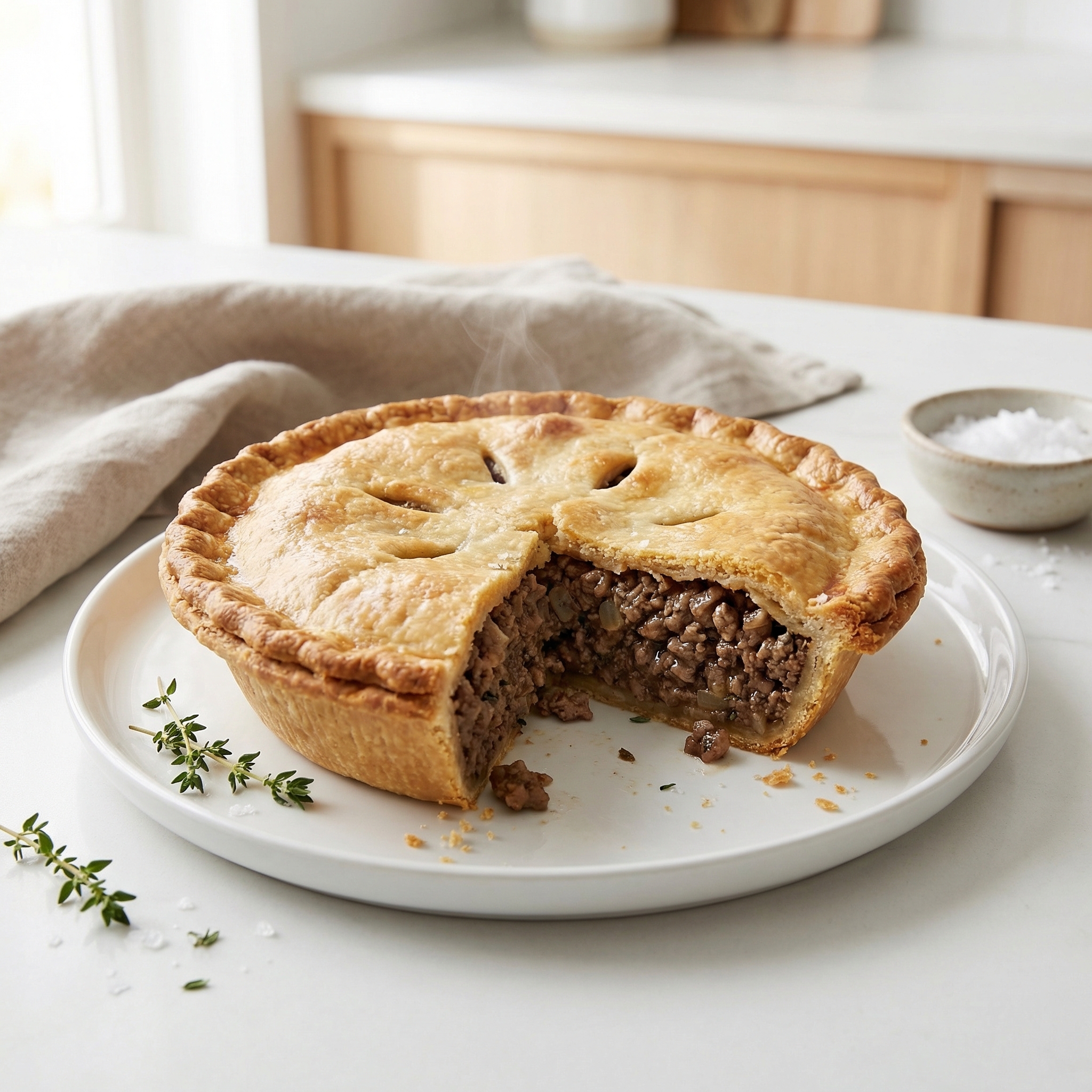 Quebec-Style Meat Pie (Tourtière)