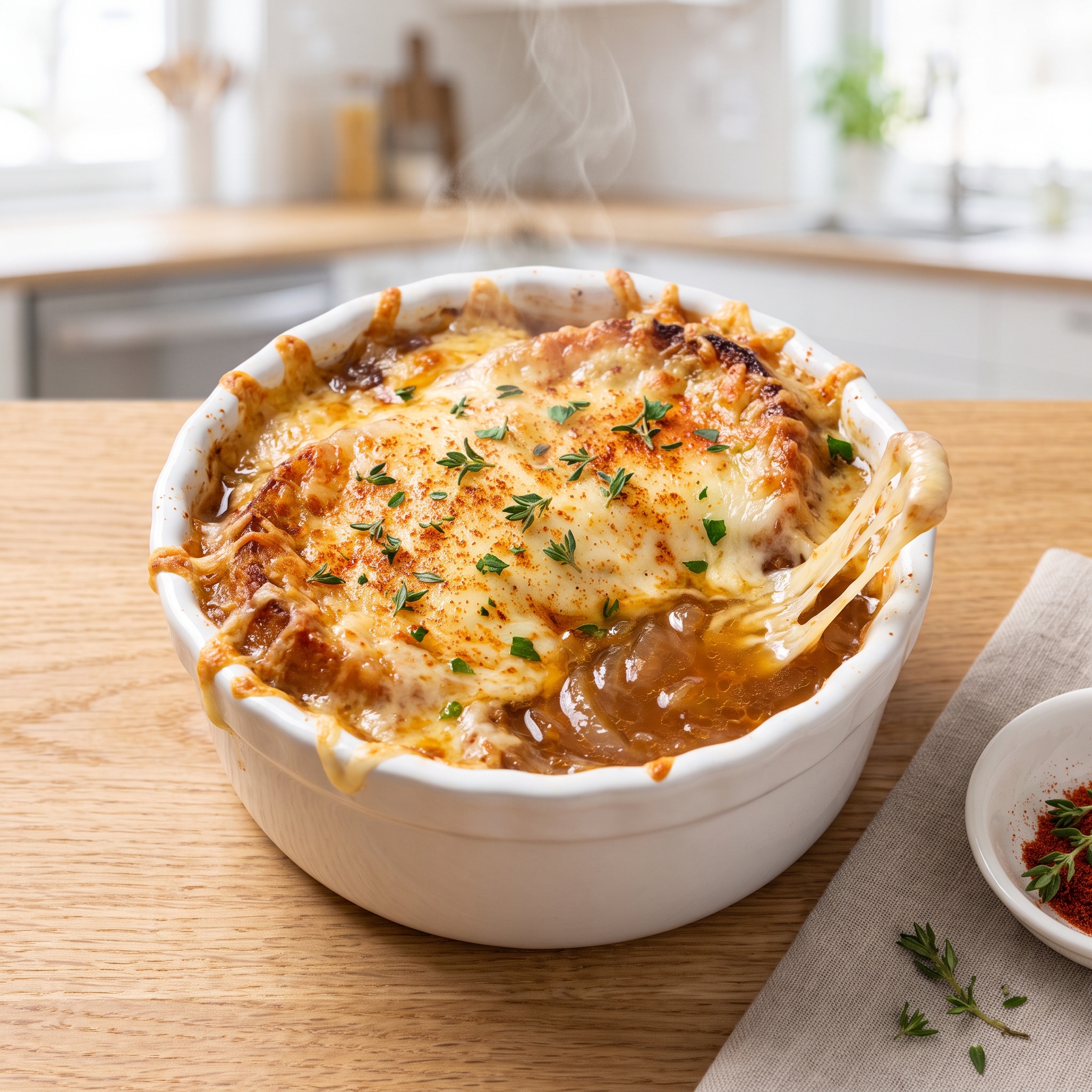 French Onion Soup Gratinée