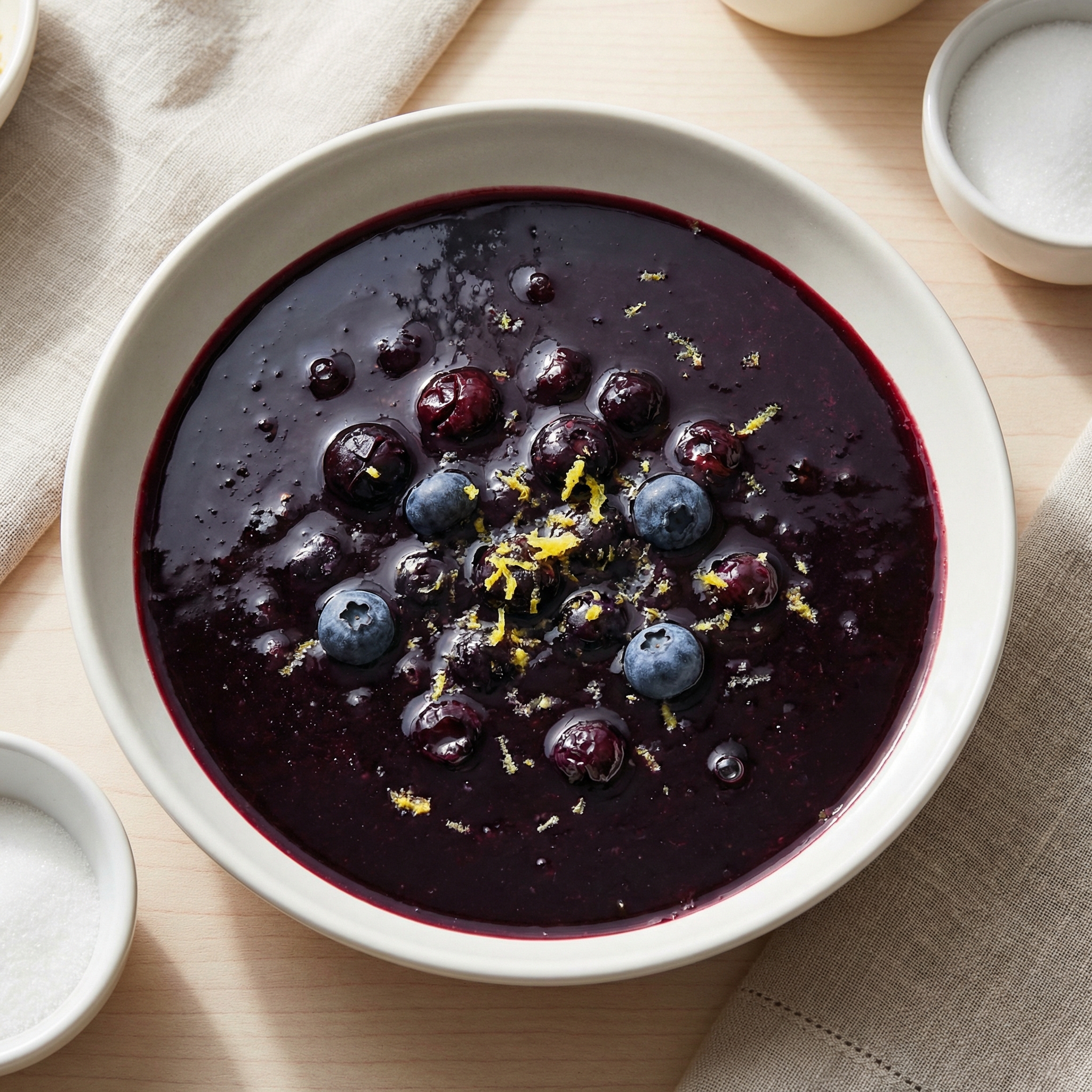 Quick Blueberry Topping