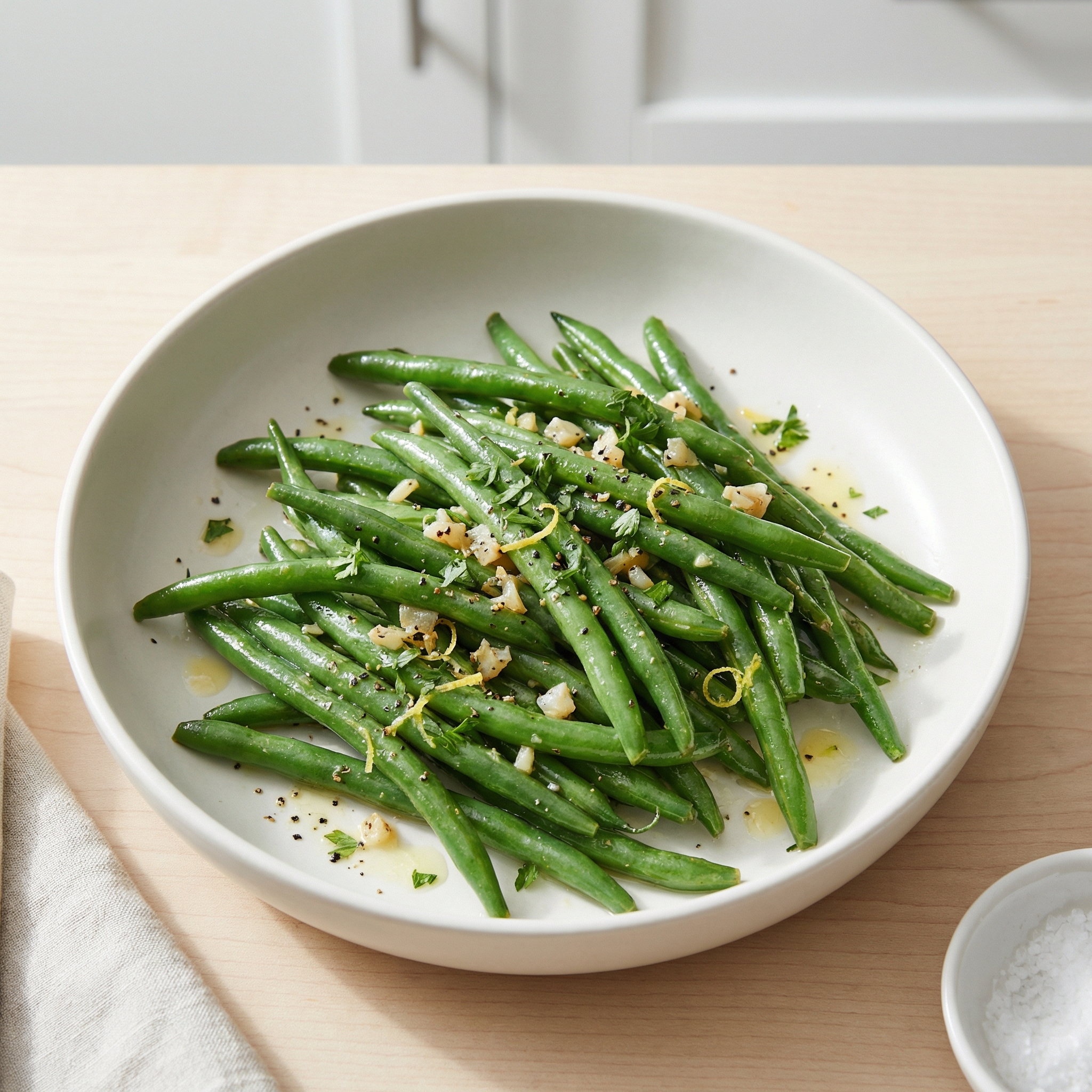 Buttery Garlic Green Beans