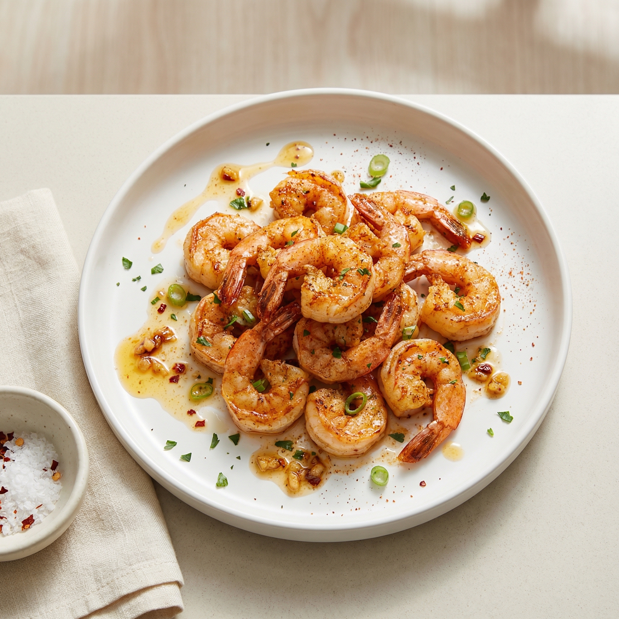 Island-Style Garlic Shrimp Scampi