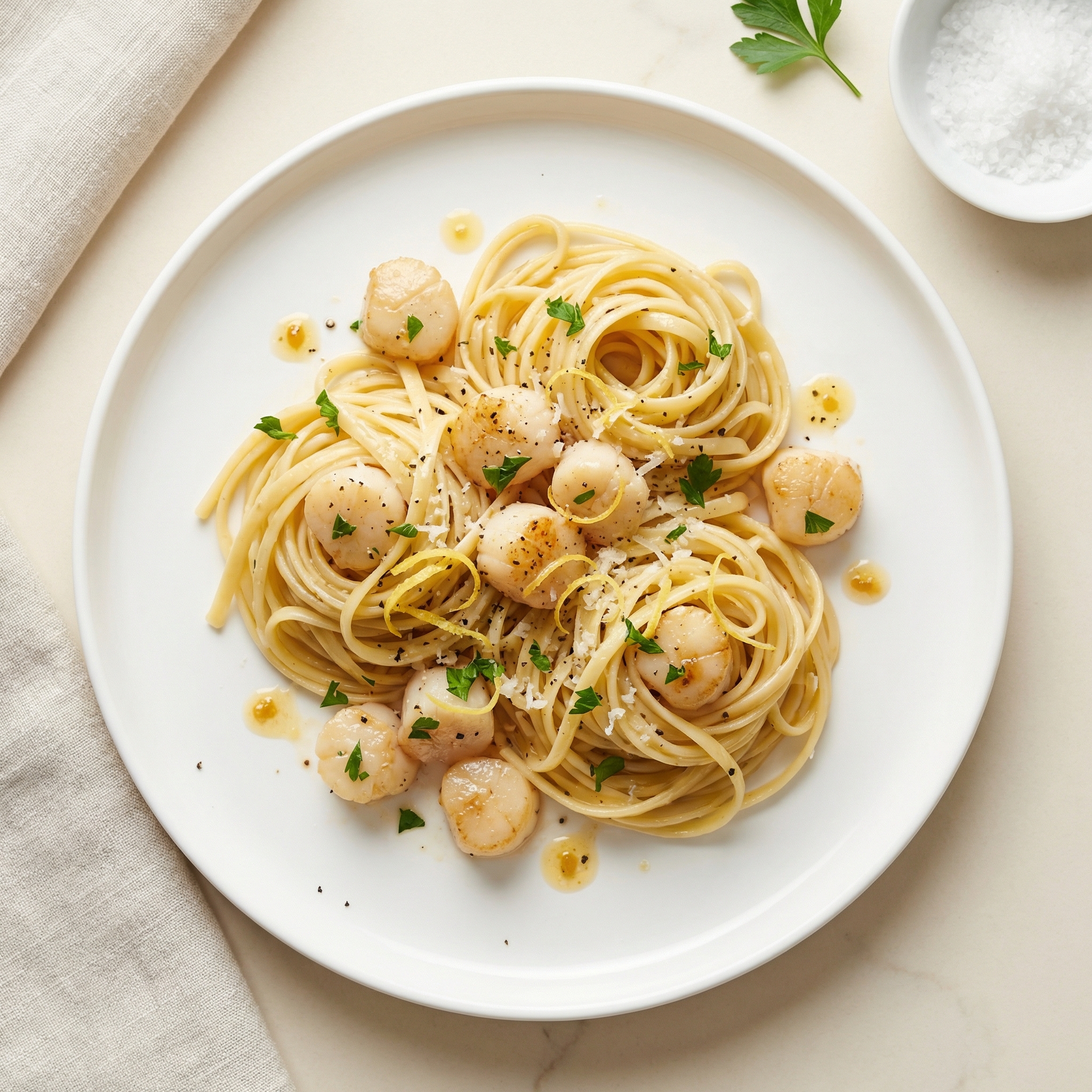 Scallop Scampi