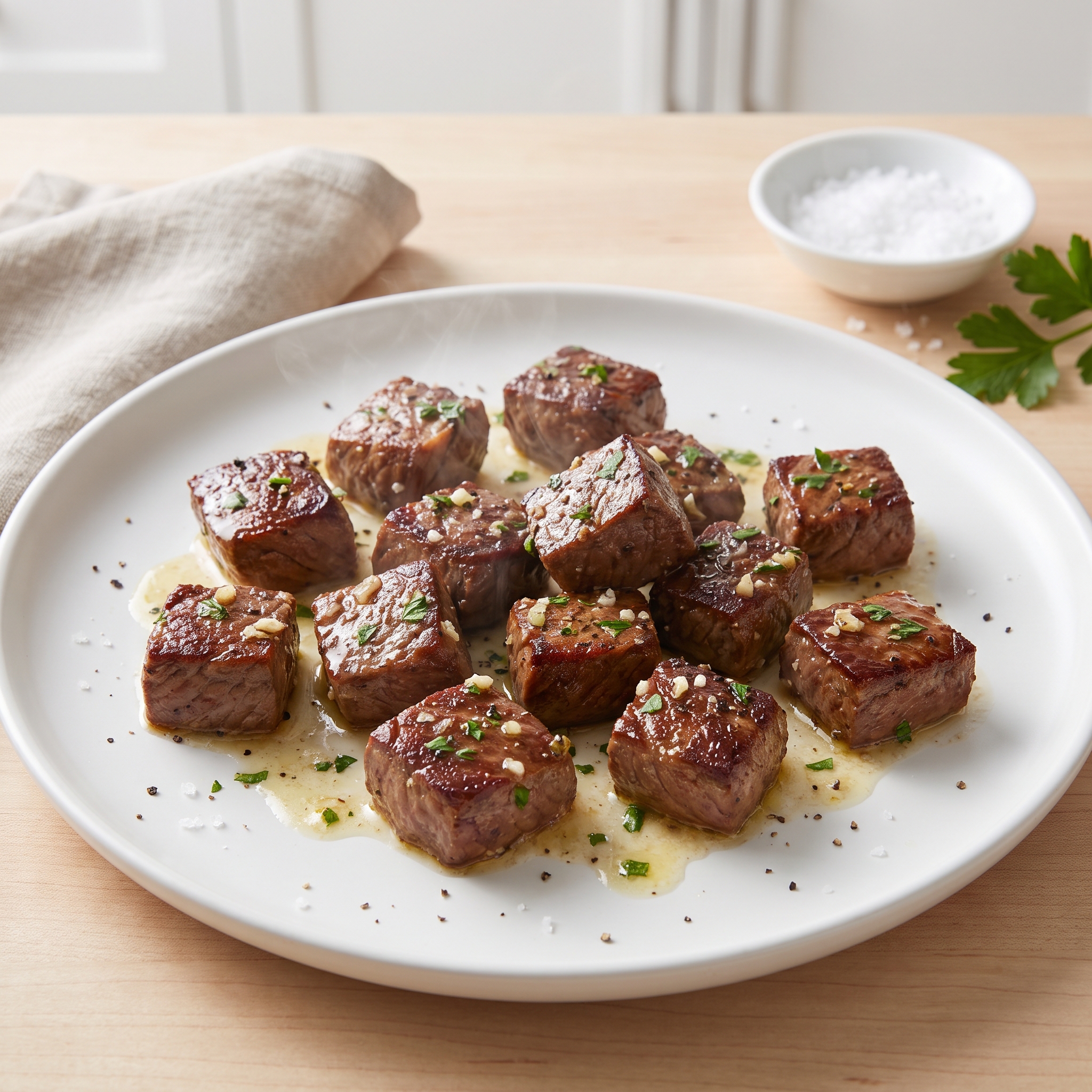 Garlic Butter Steak Bites