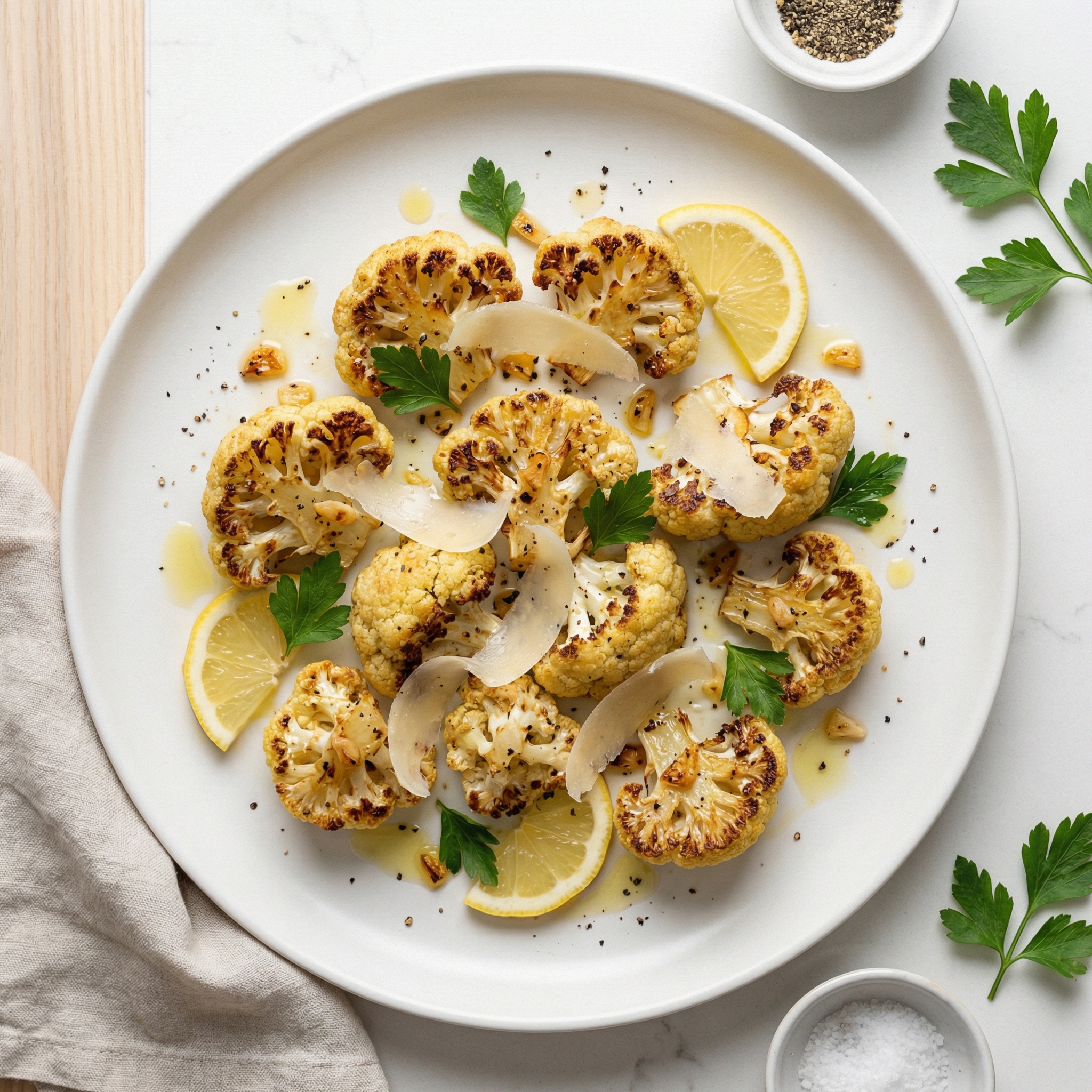 Oven-Roasted Cauliflower