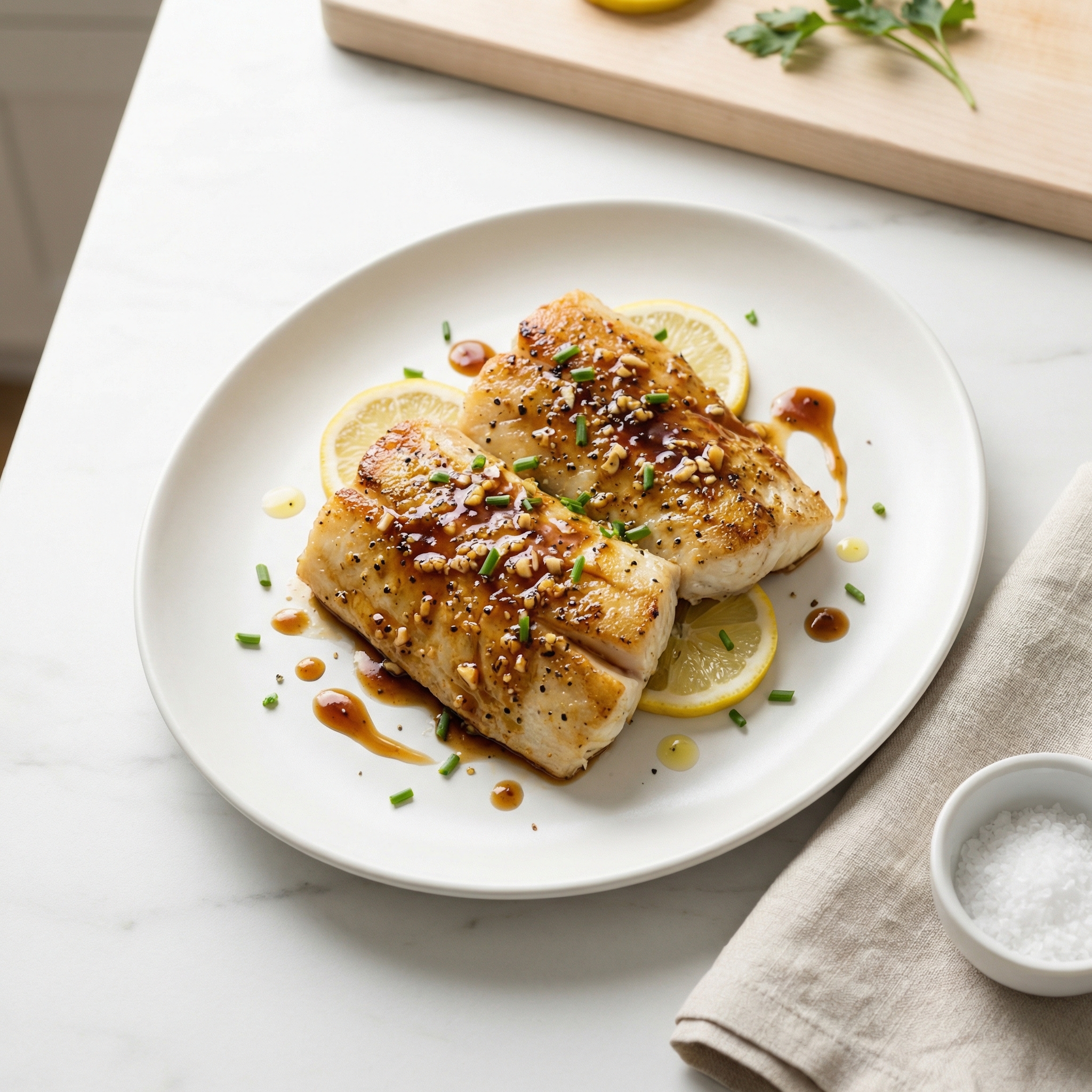 Fish Fillets with Oyster Sauce