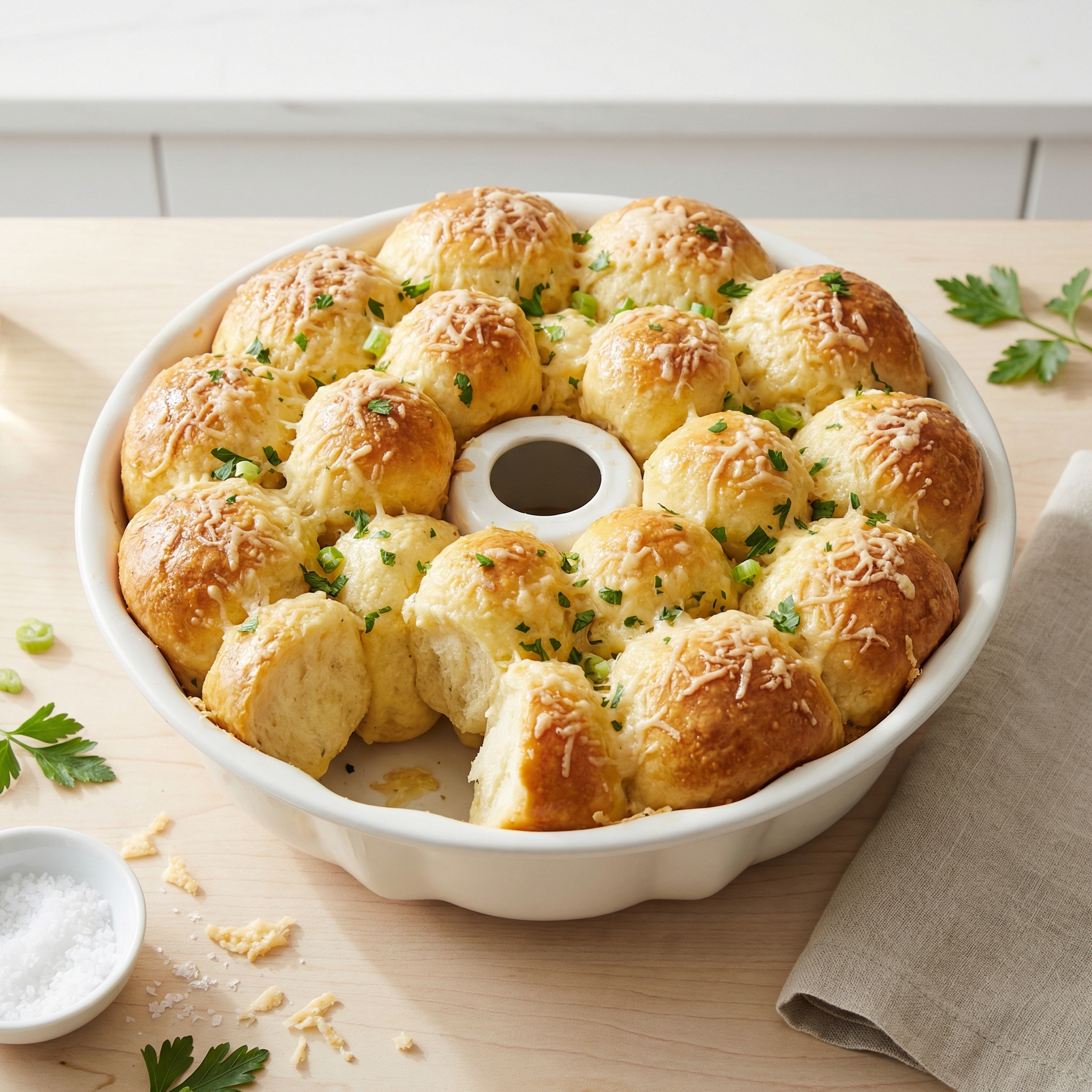 Garlic Parmesan Monkey Bread