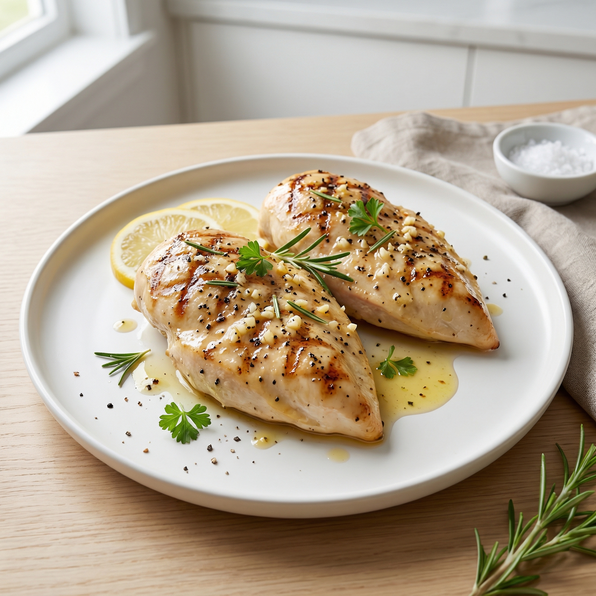 Grilled Rosemary Chicken Breasts
