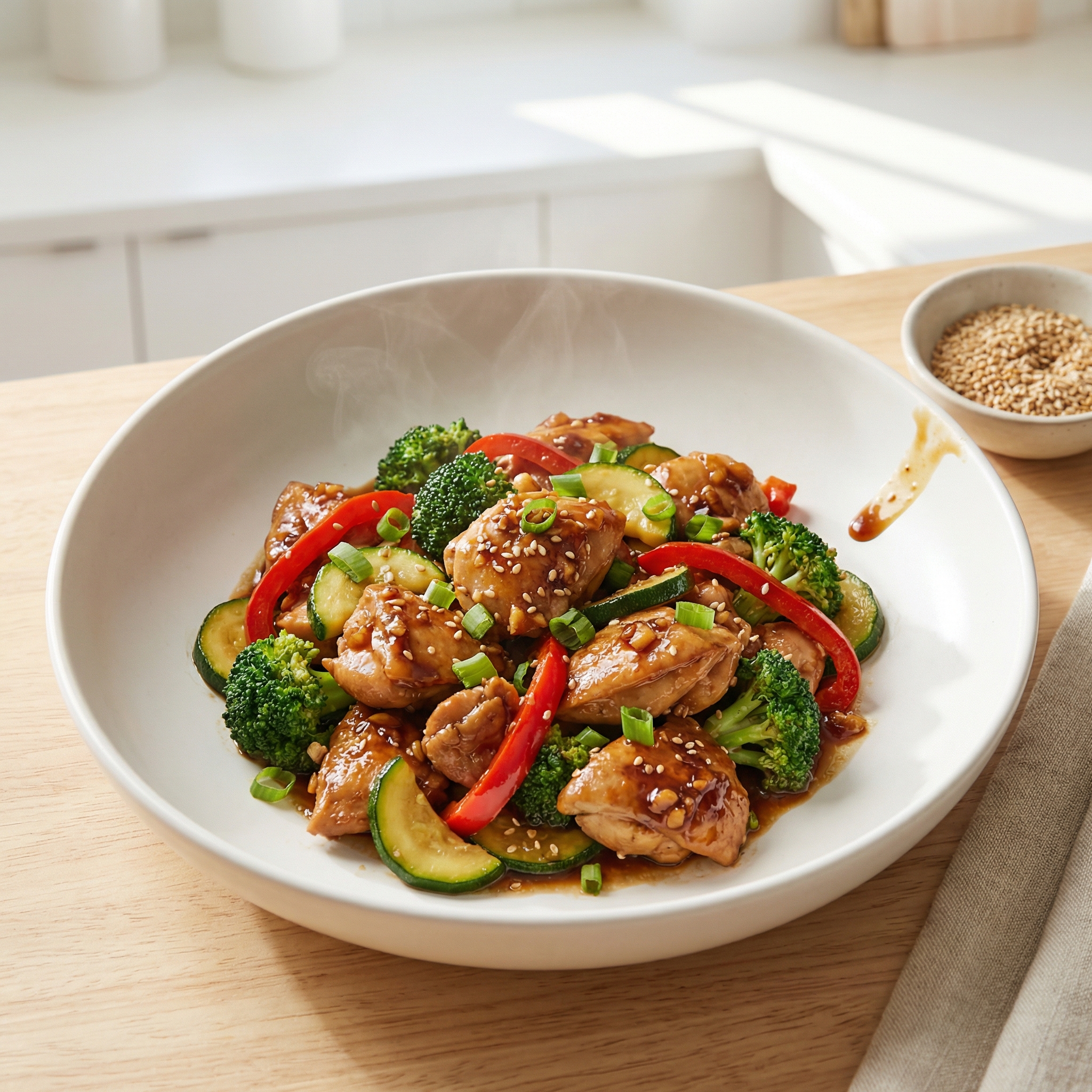 Stir-Fry Chicken and Vegetables