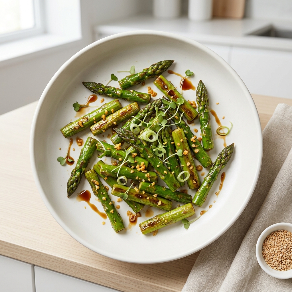 Garlic Stir-Fried Asparagus