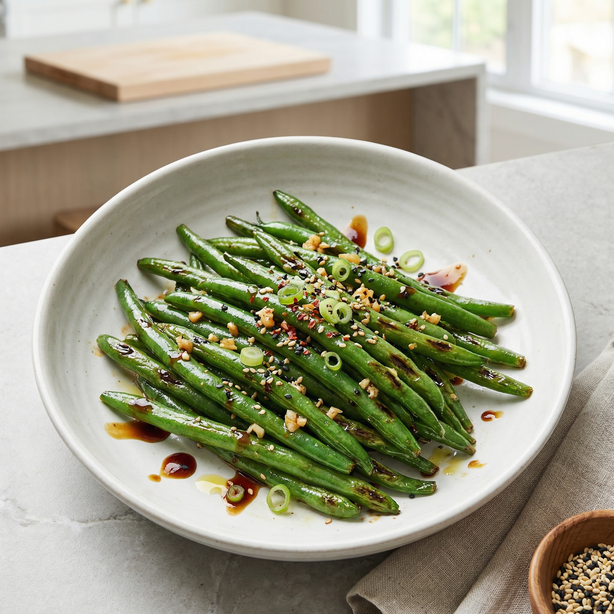 Hoisin Sautéed Green Beans