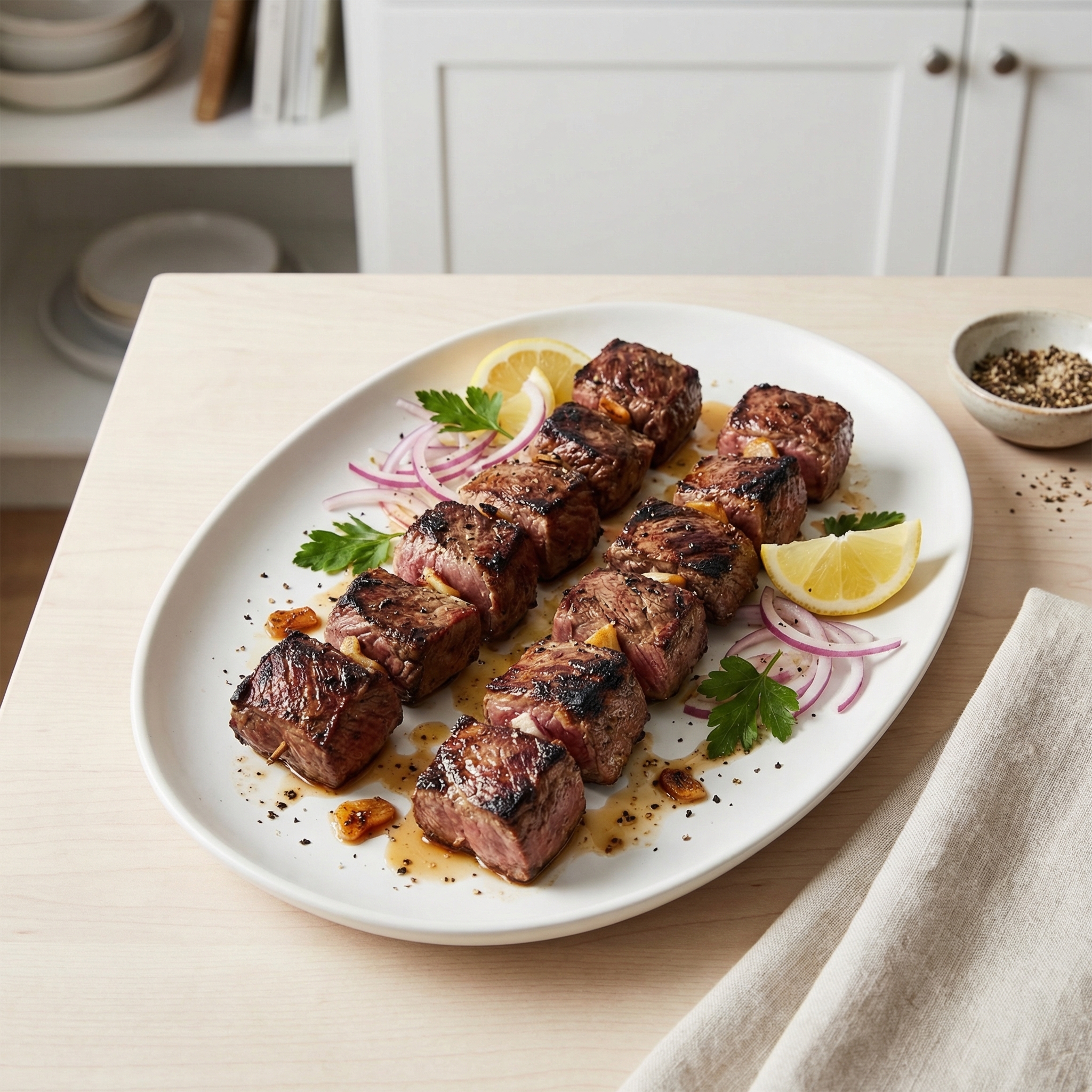Grandpa Nick’s Georgian-Style Shashlik