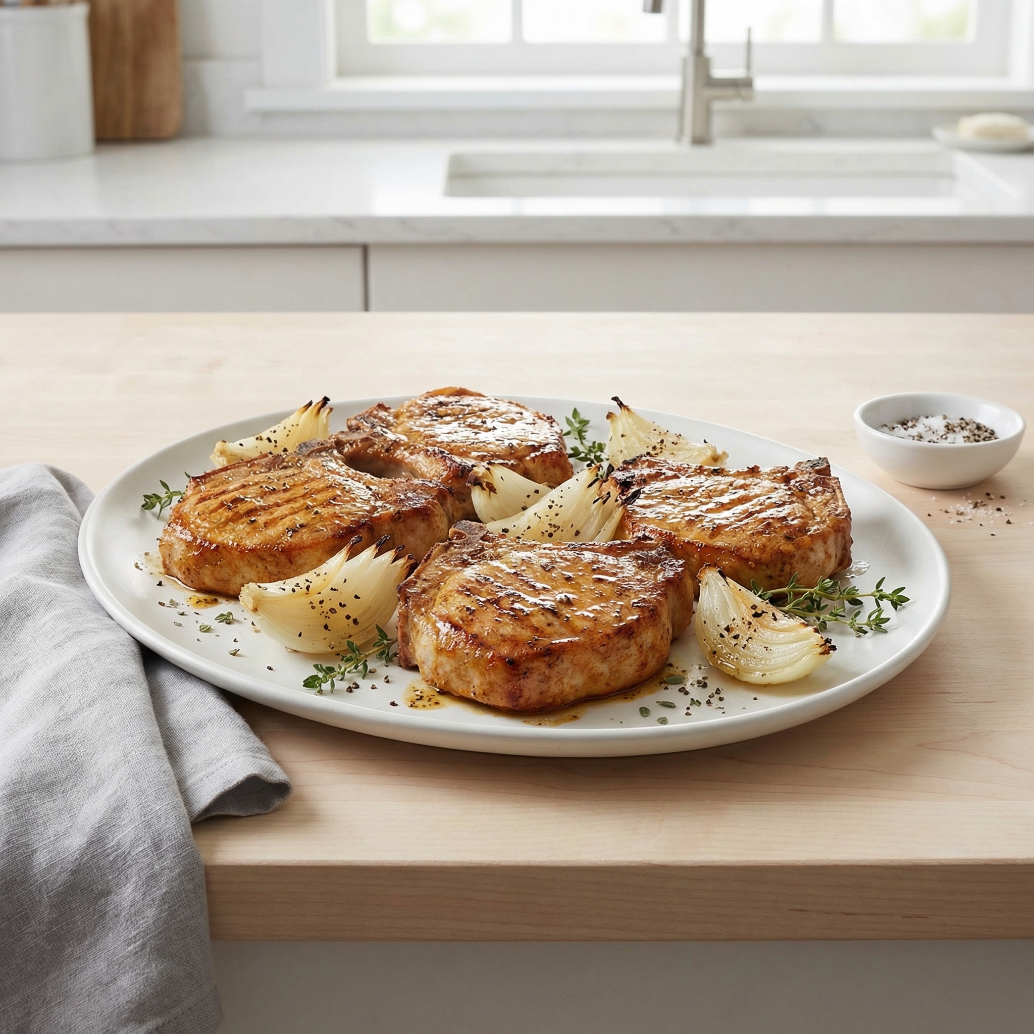 German-Style Schwenkbraten Pork Chops