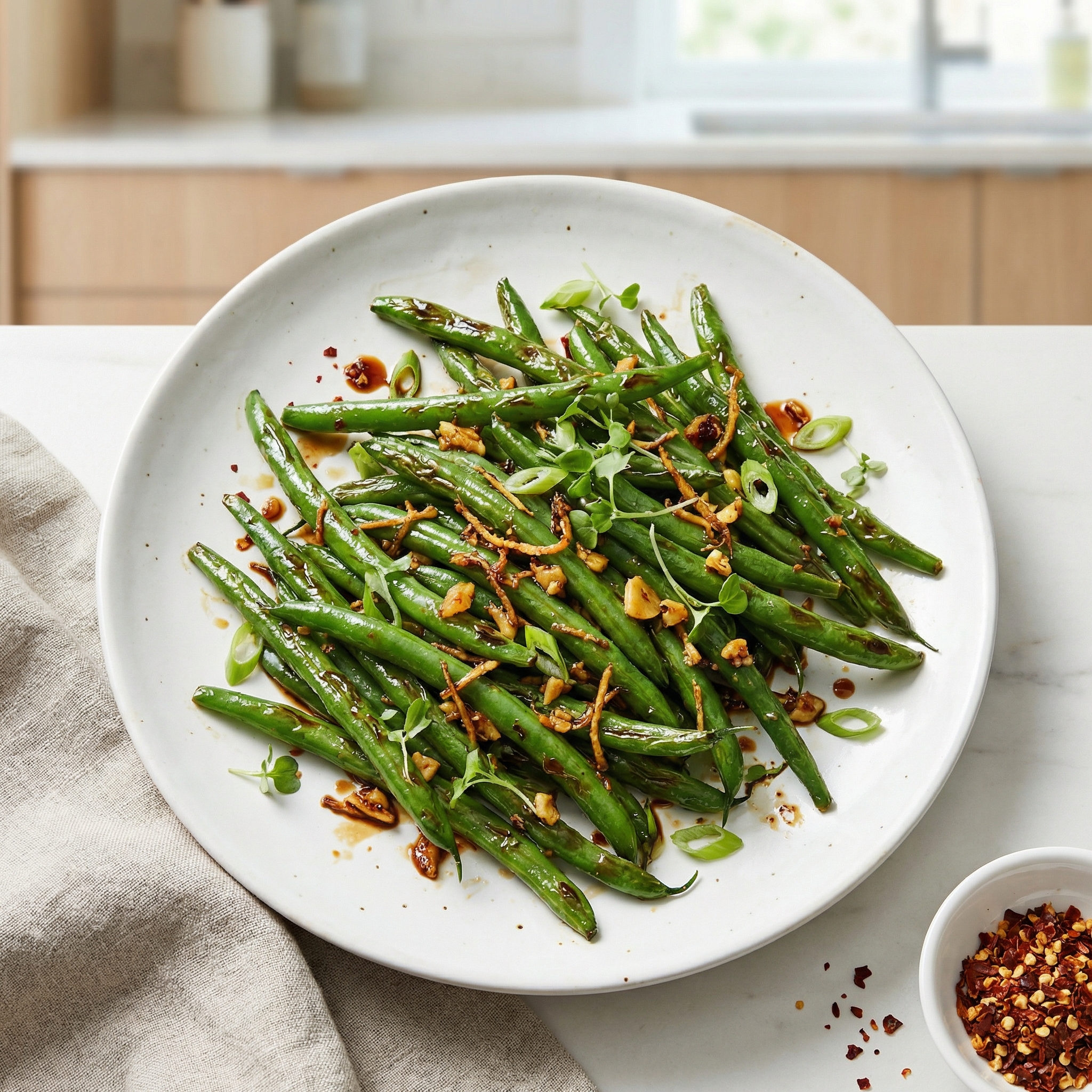 Ken Shoe’s Stir-Fried Green Beans