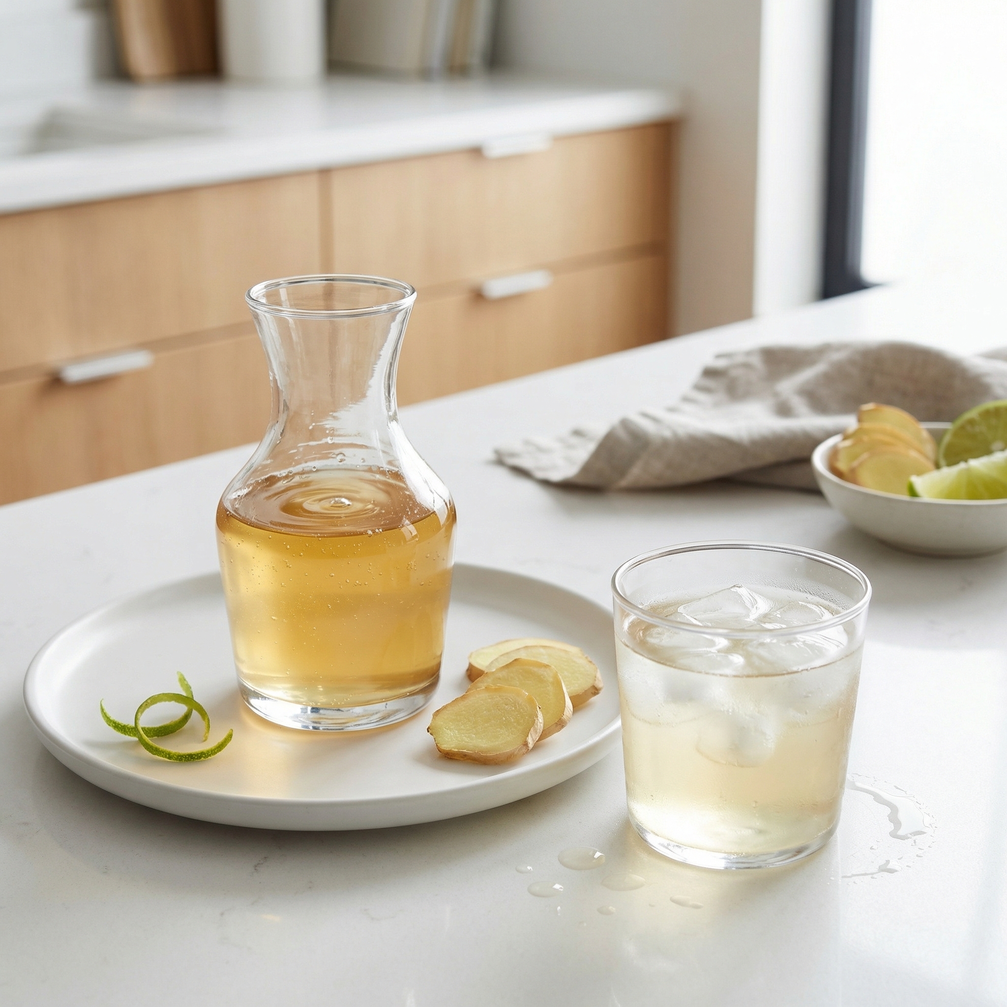 Ginger-Infused Sekanjabin Syrup