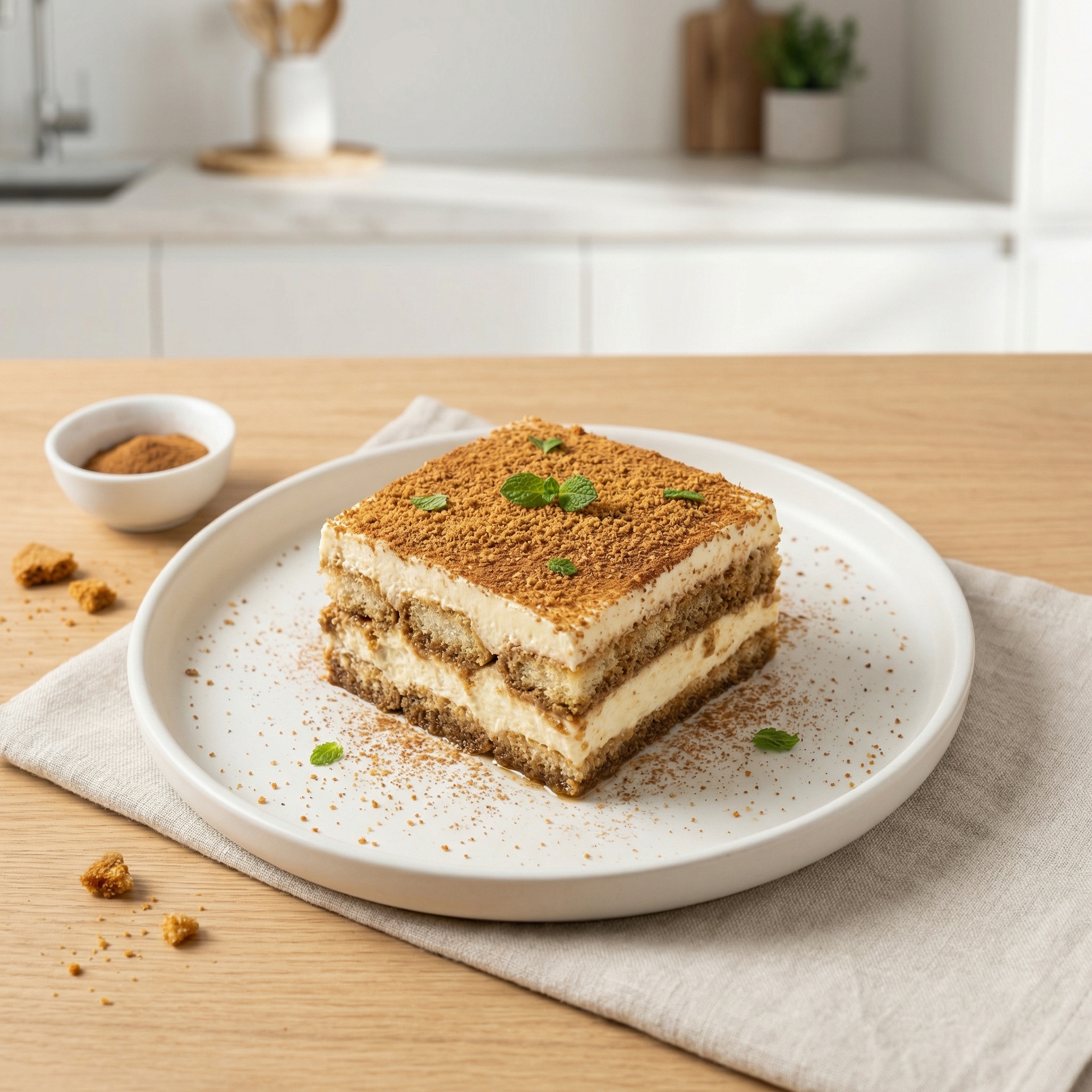 Spiced Gingerbread Tiramisu